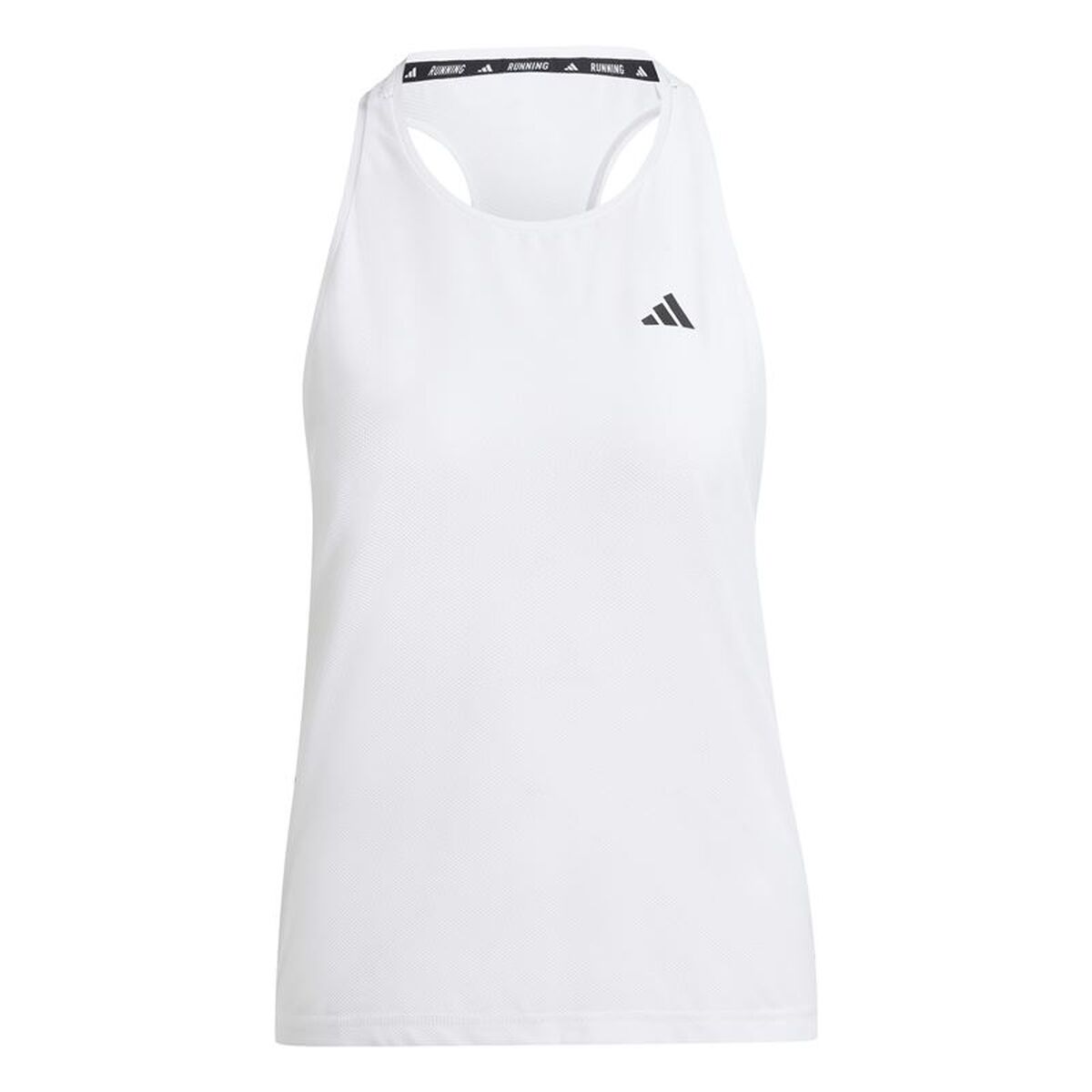 Women’s Sleeveless T-shirt Adidas  Own the Run White Running