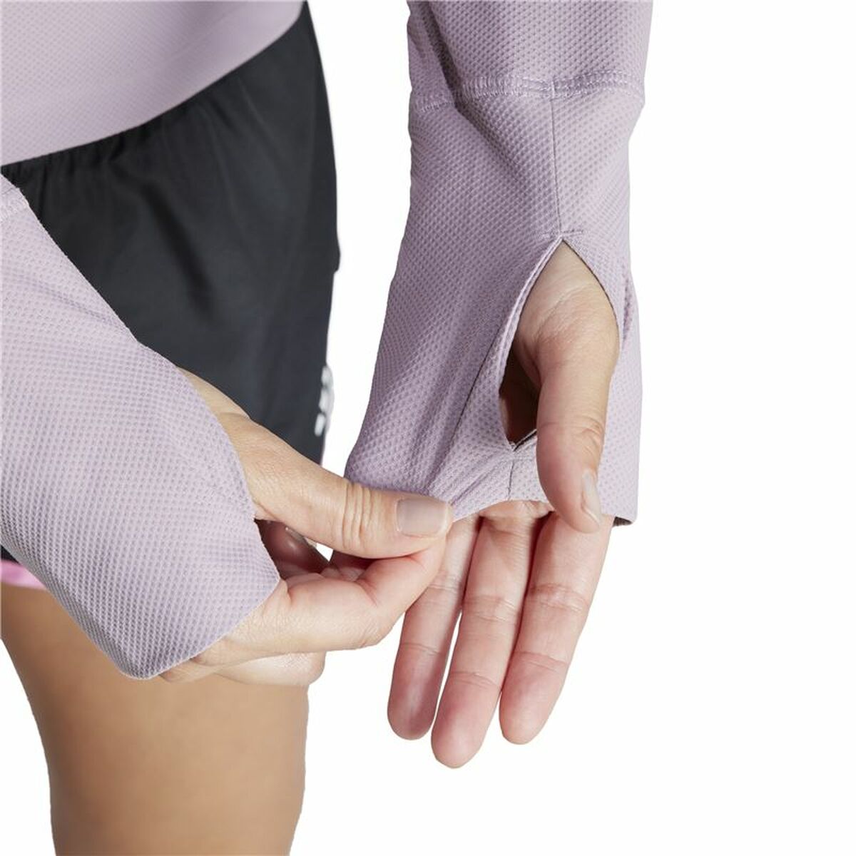 Women’s long sleeve T-shirt Adidas Own the Run Purple