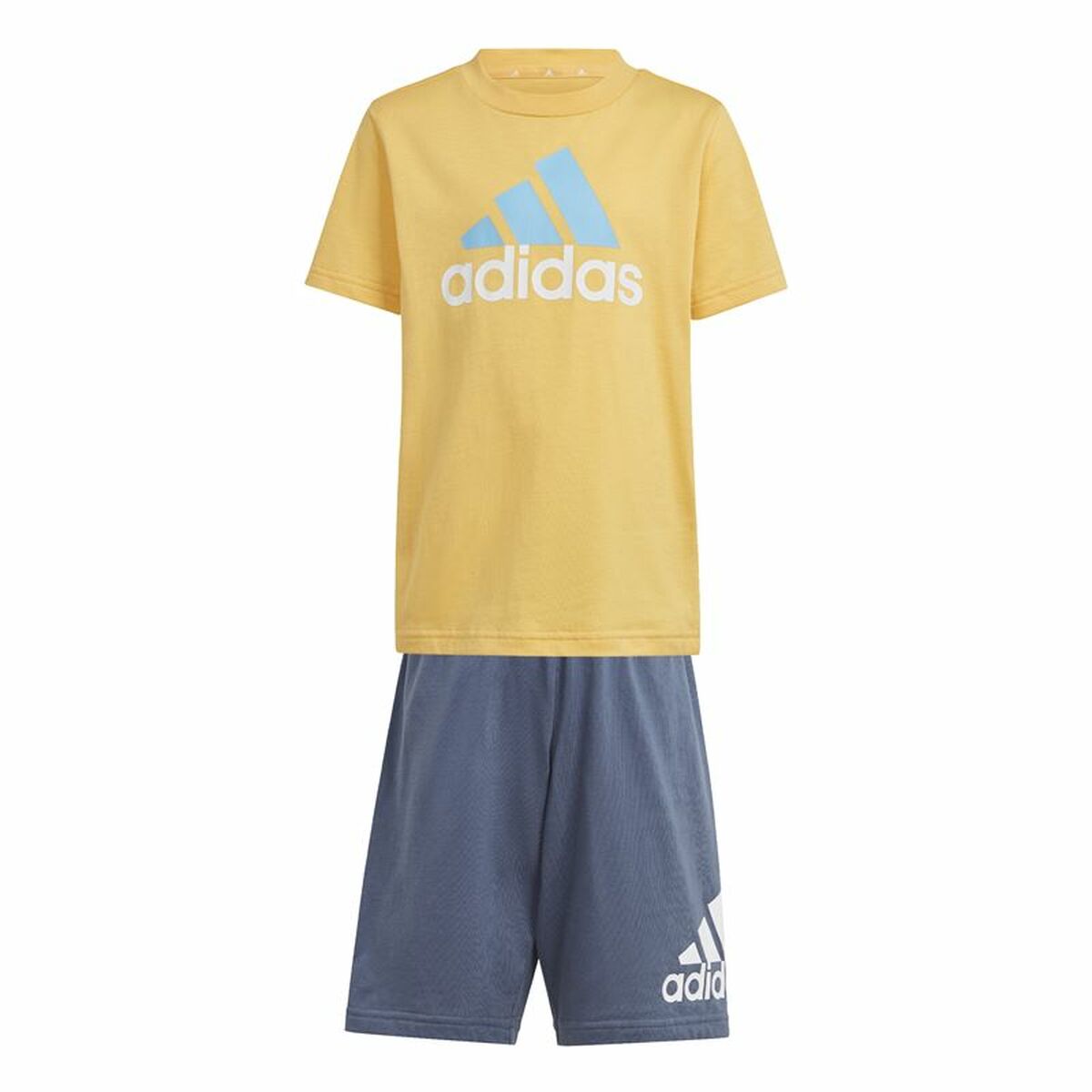 Children’s Sports Outfit Adidas Essentials Yellow Children’s Sports Outfit Adidas Essentials Yellow
