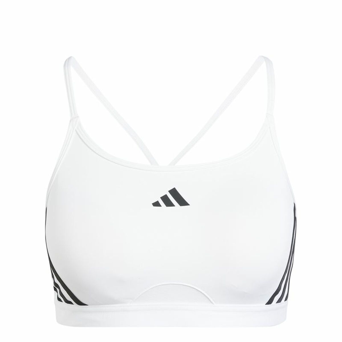 Sports Bra Adidas Essentials Aeroreact 3 White