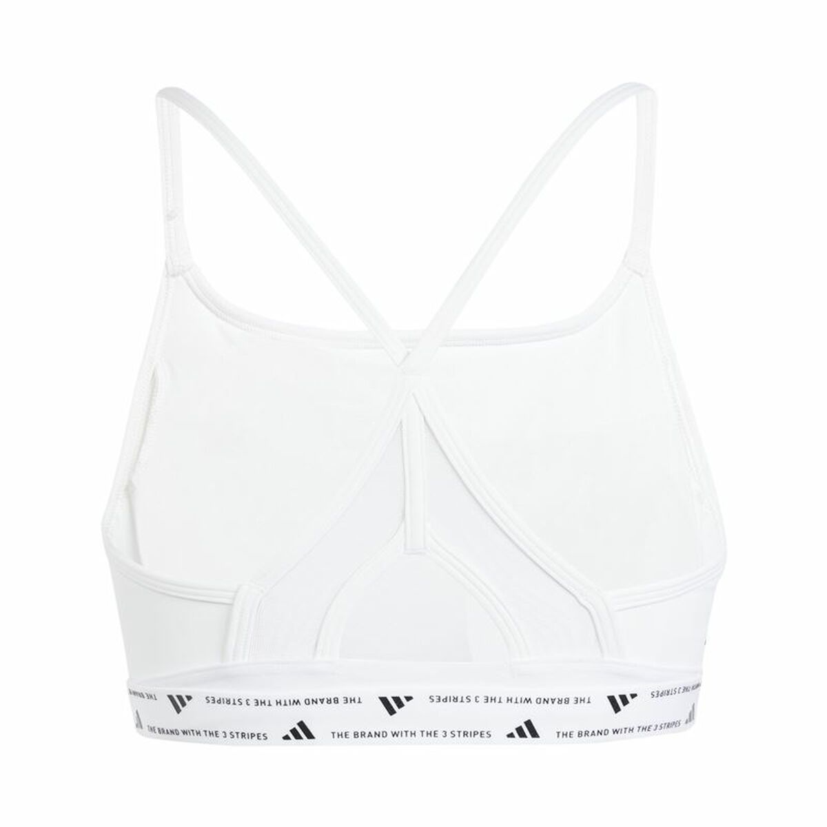 Sports Bra Adidas Essentials Aeroreact 3 White