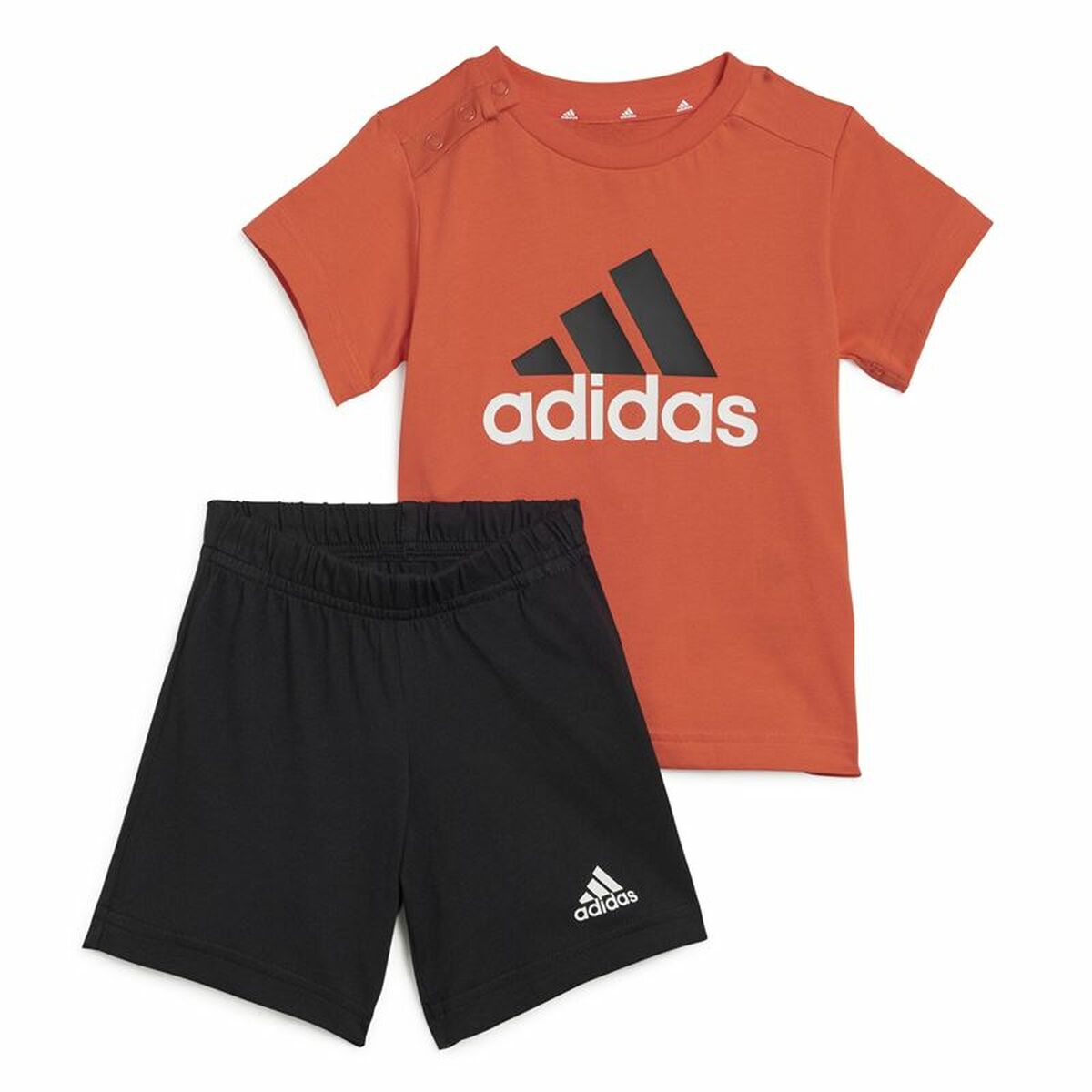 Sports Outfit for Baby Adidas I Bl Co Set Black Red Sports Outfit for Baby Adidas I Bl Co Set Black Red