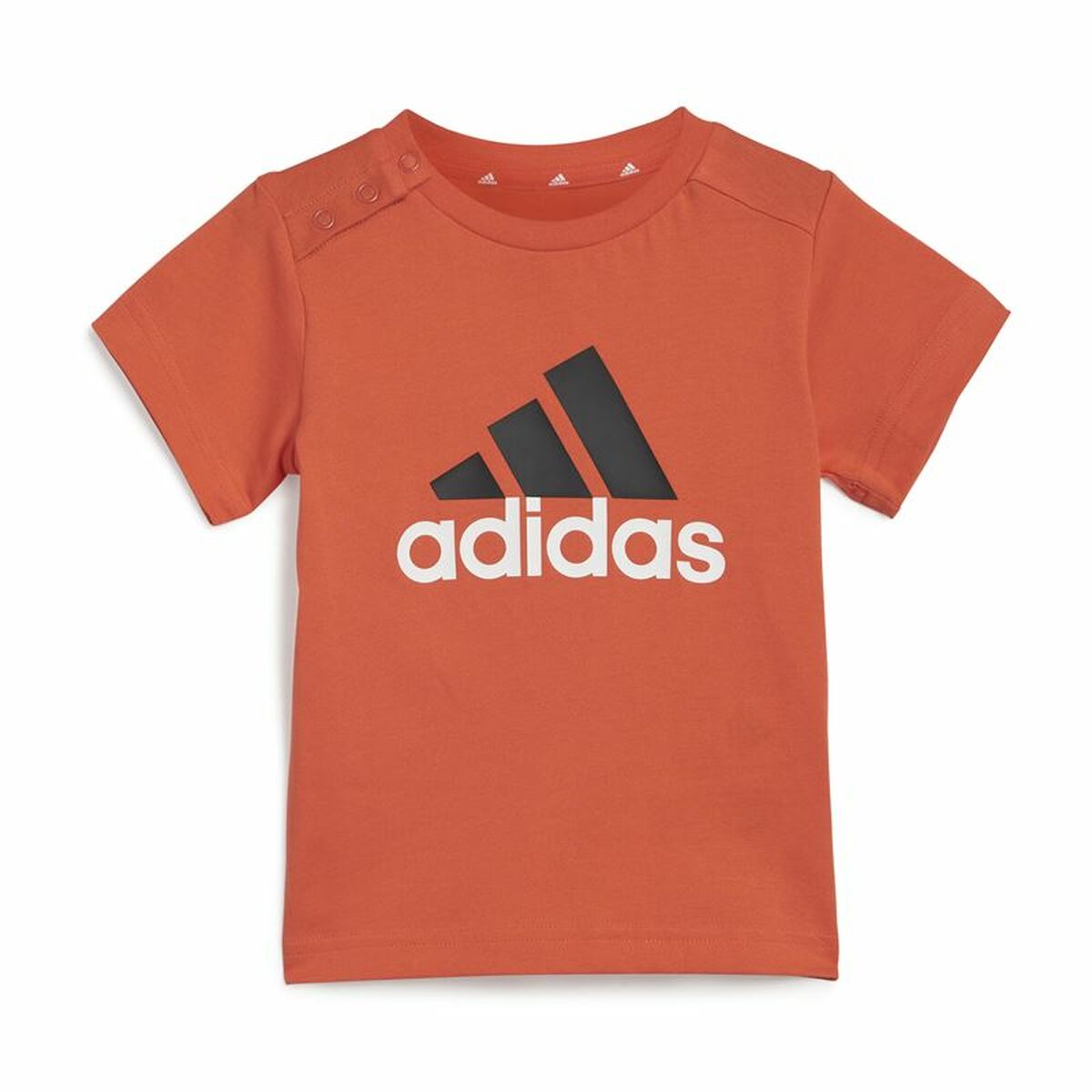 Sports Outfit for Baby Adidas I Bl Co Set Black Red