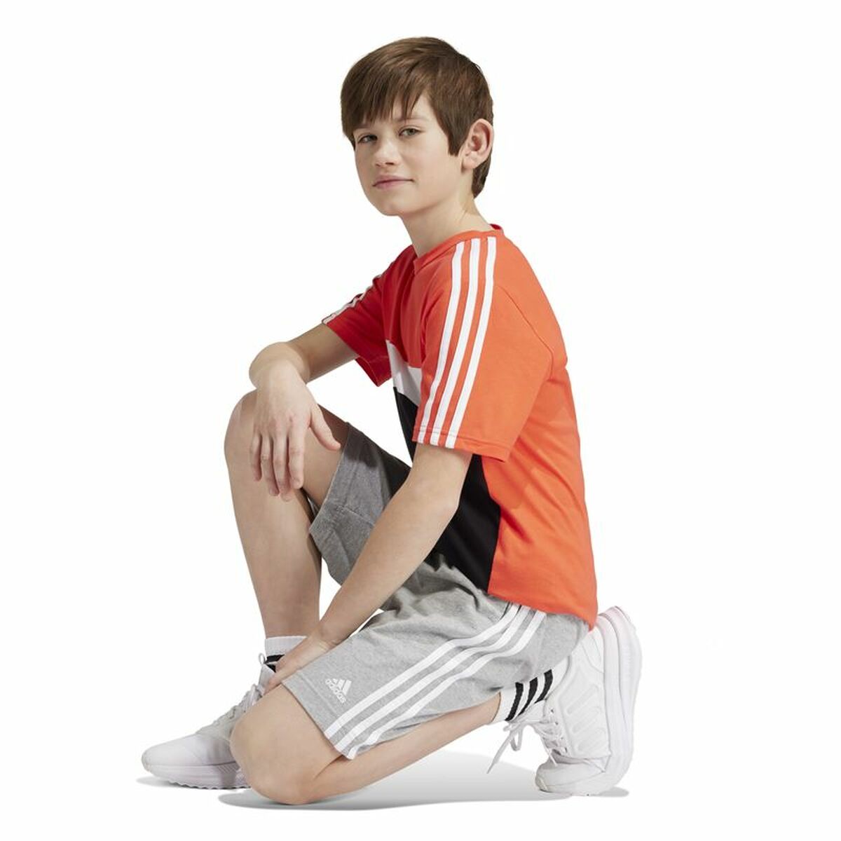 Sport Shorts for Kids Adidas IS2573 Grey