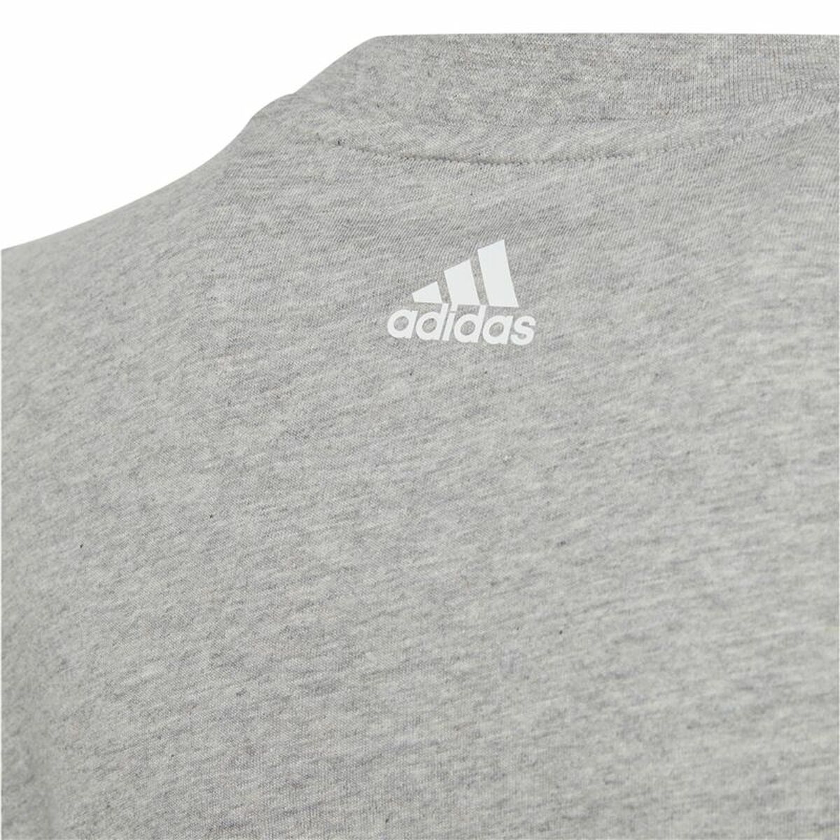 Short Sleeve T-Shirt Adidas Big Logo 2 Grey