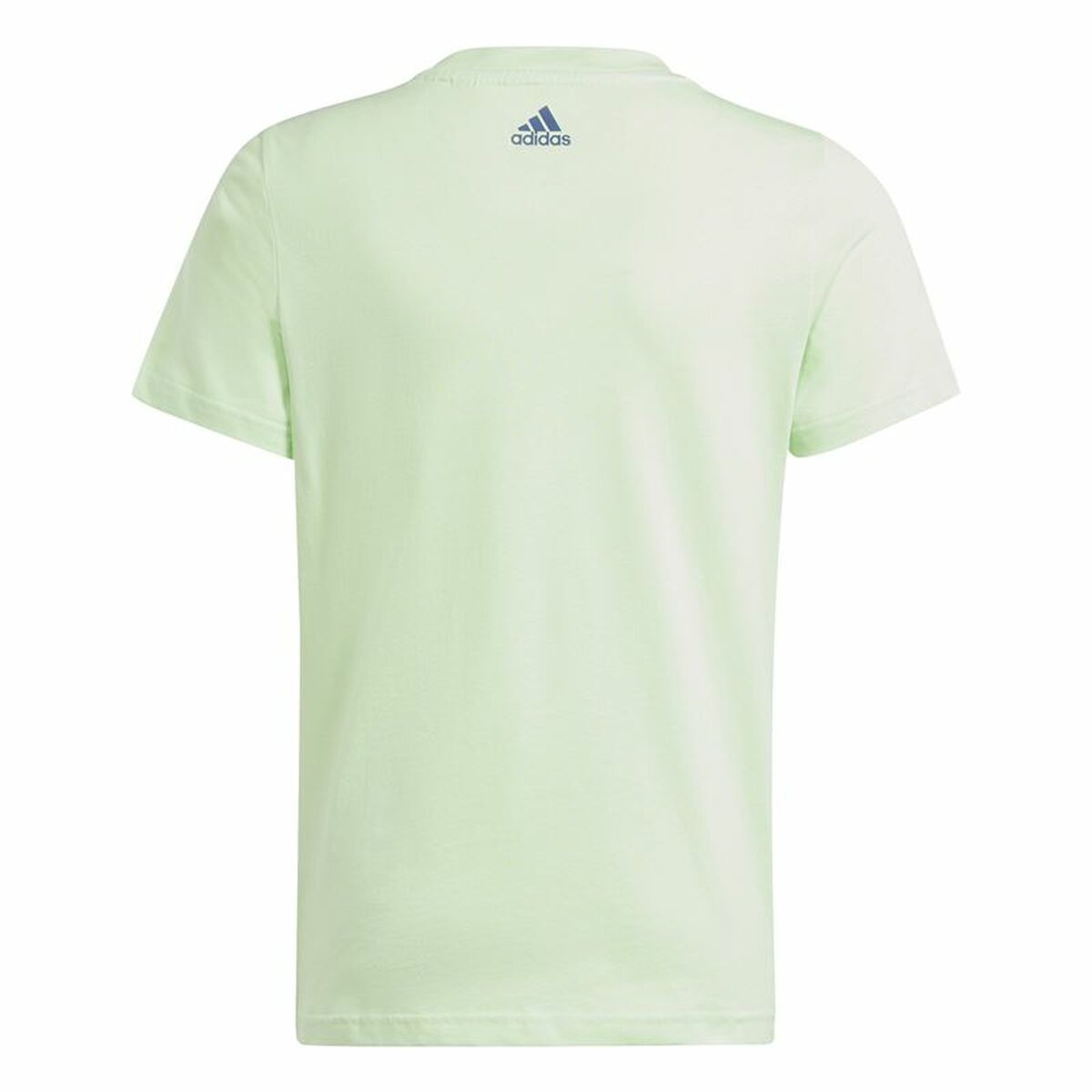 Child’s Short Sleeve T-Shirt Adidas G Lin Light Green