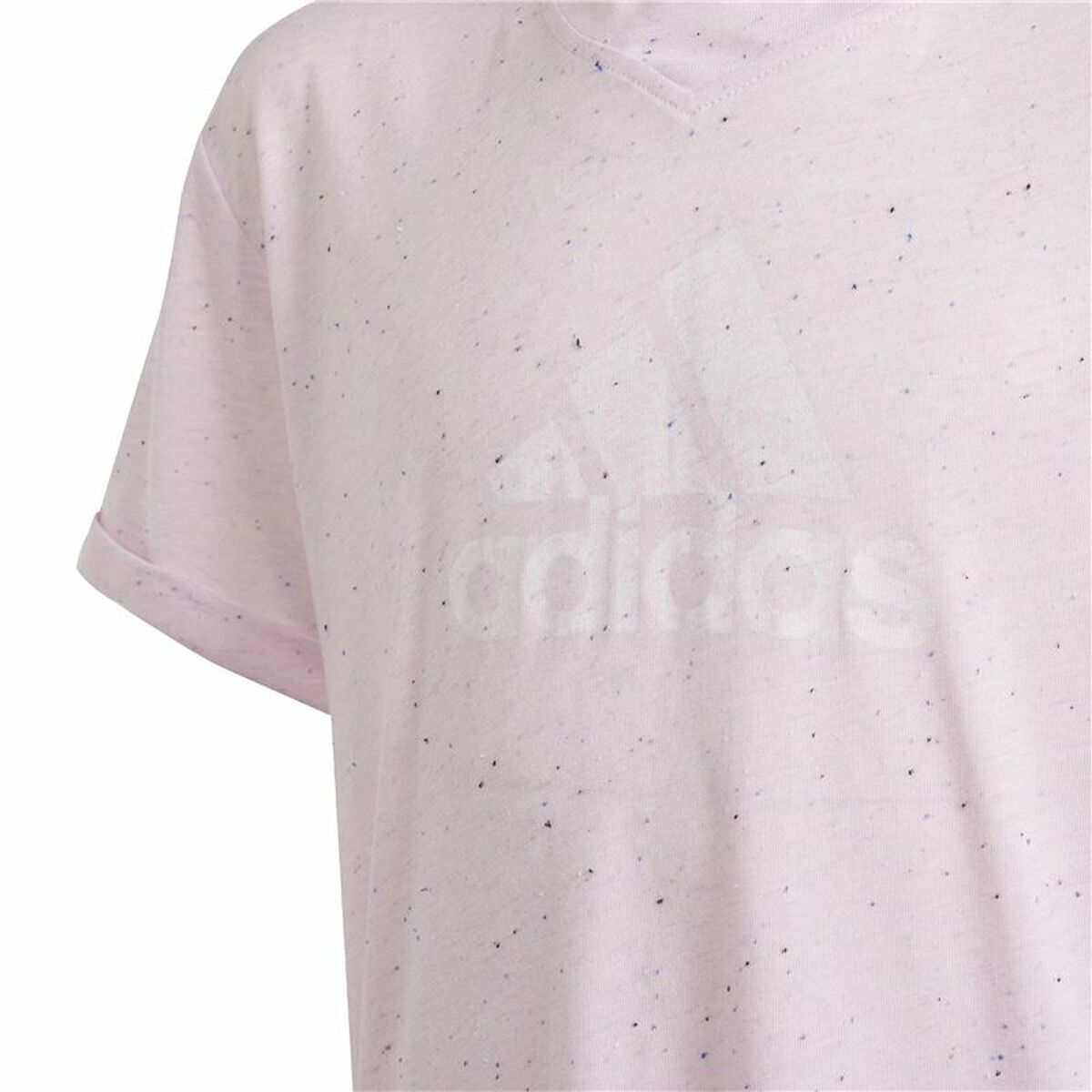 Child’s Short Sleeve T-Shirt Adidas G Fi Bl Pink