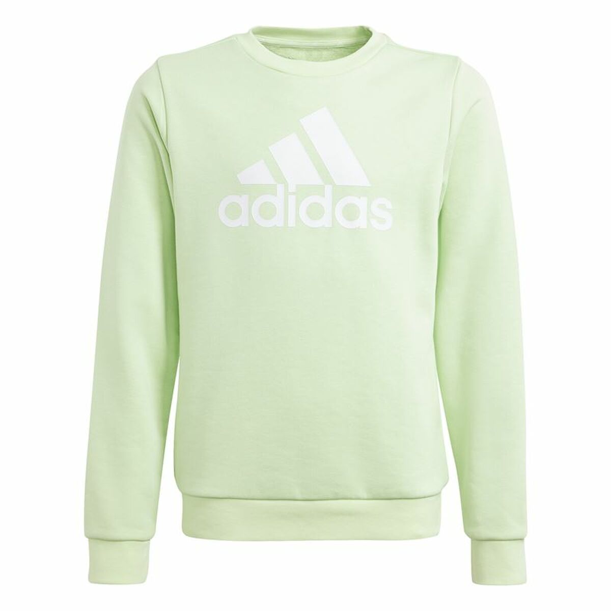 Sweatshirt without Hood Adidas Essentials Green