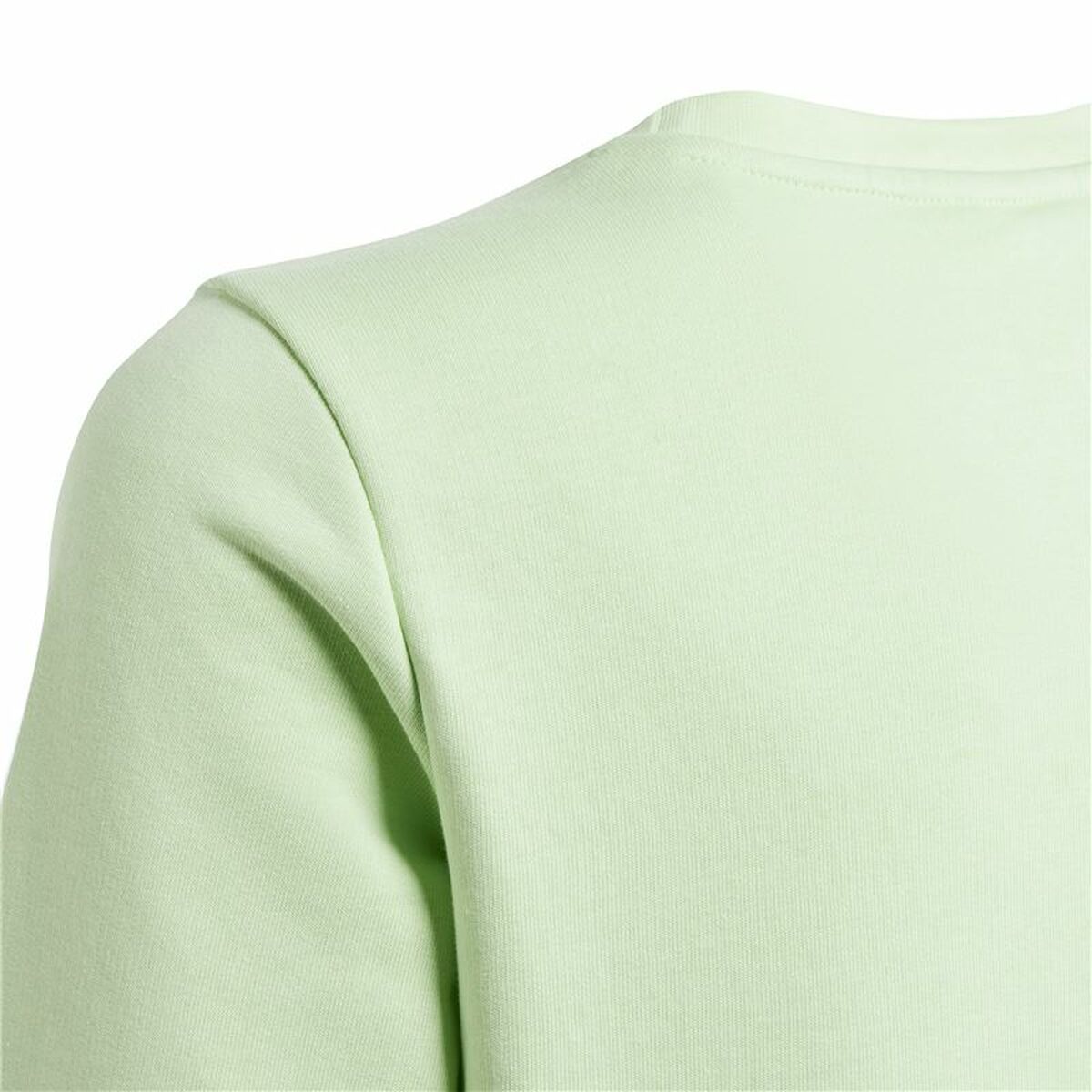 Sweatshirt without Hood Adidas Essentials Green