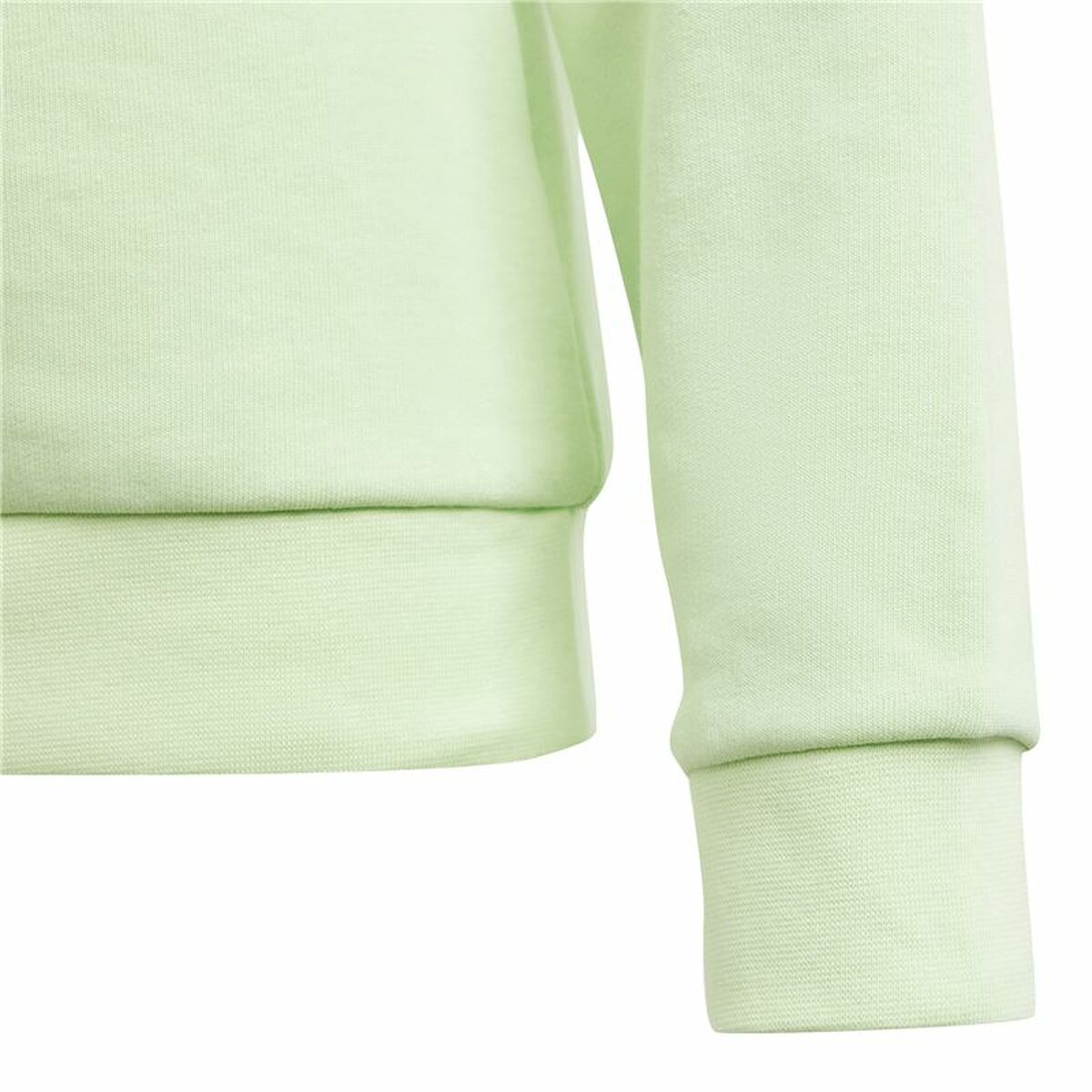 Sweatshirt without Hood Adidas Essentials Green