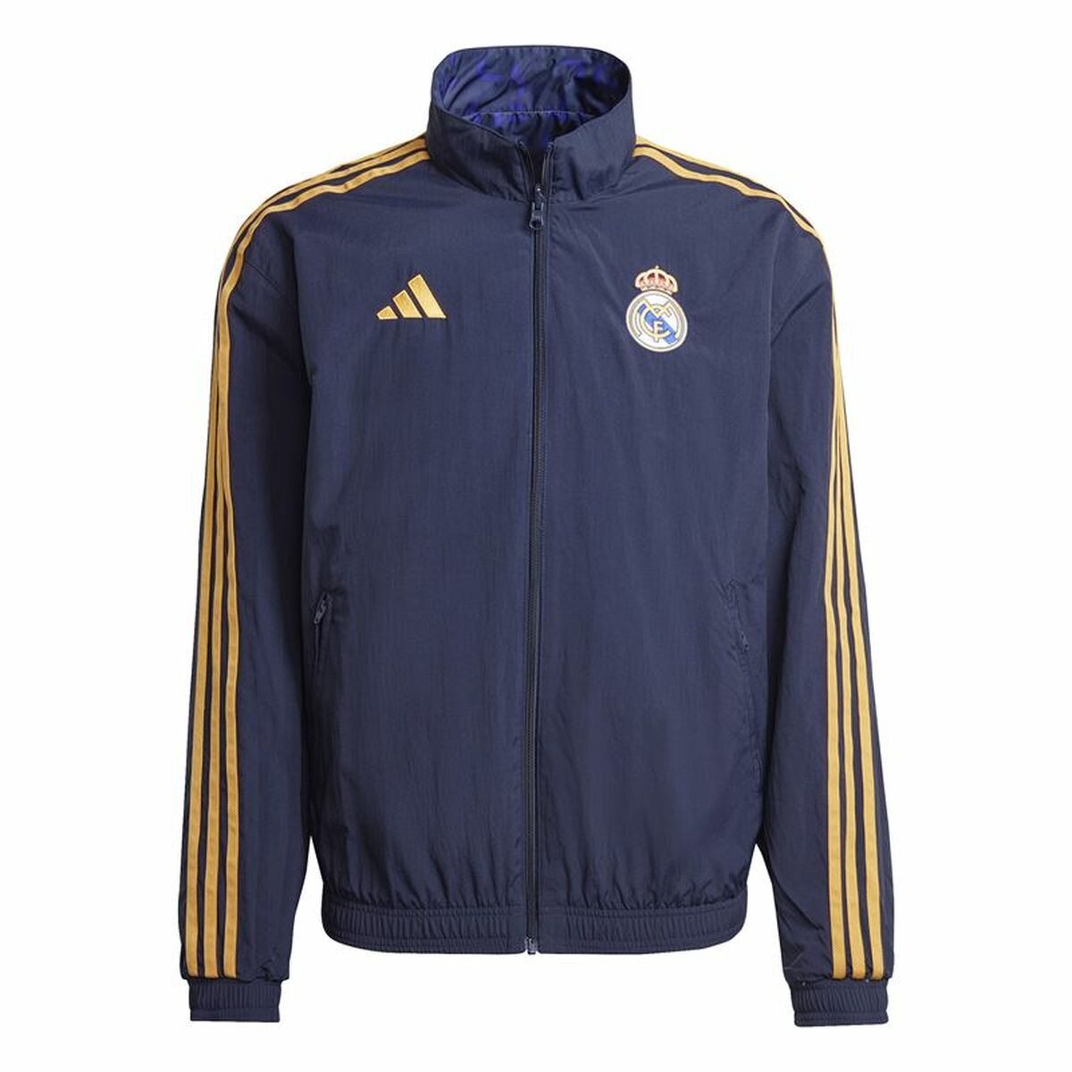 Men’s Sports Jacket Adidas Real Madrid Blue
