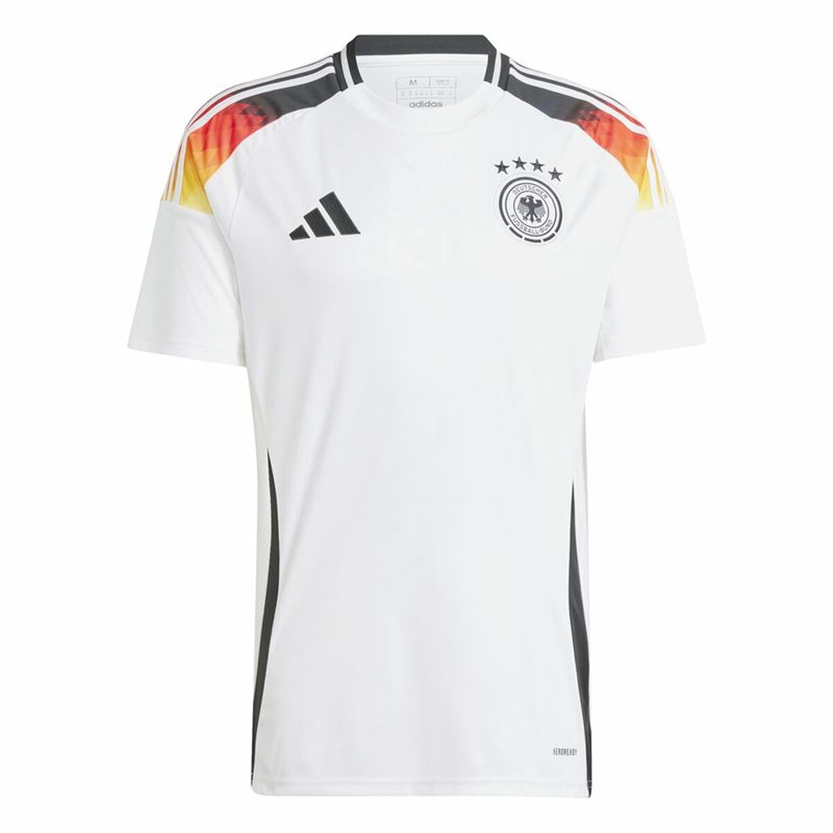 Men’s Short-sleeved Football Shirt Adidas Alemania (XL)