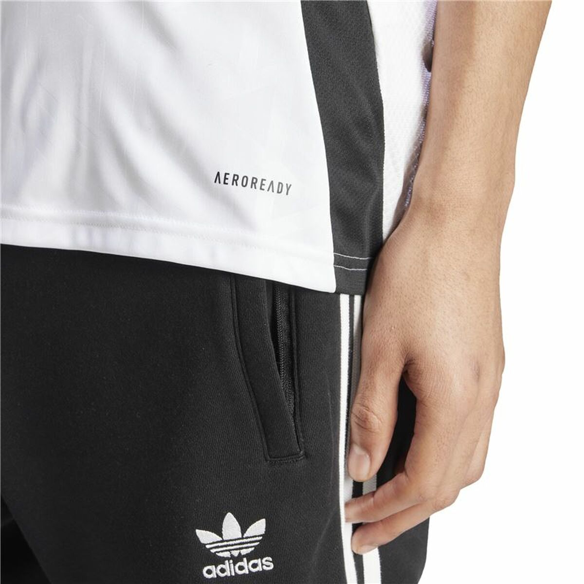 Men’s Short-sleeved Football Shirt Adidas Alemania (XL)