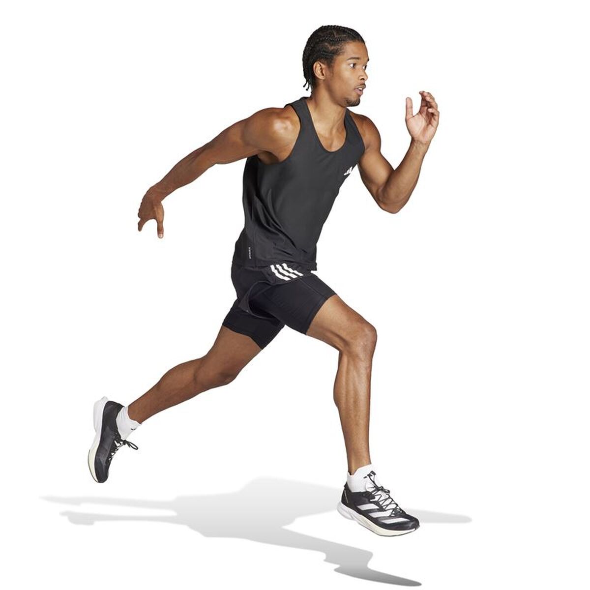 Men’s Sleeveless T-shirt Adidas Own Ther Run Black