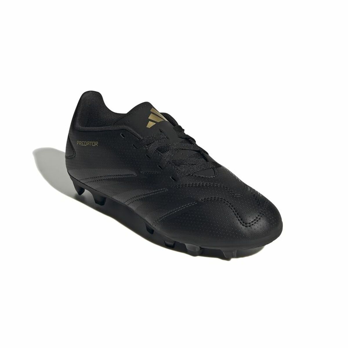 Childrens Football Boots Adidas Predator Club J Flexible Ground Black