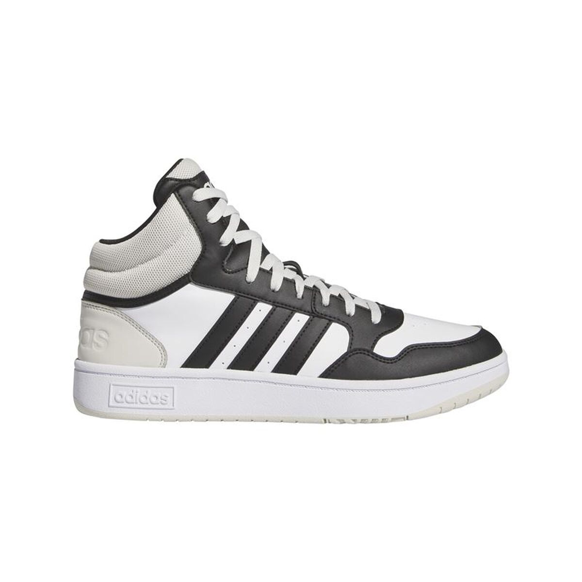 Men’s Casual Trainers Adidas Hoops 3.0 Mid White Men’s Casual Trainers Adidas Hoops 3.0 Mid White