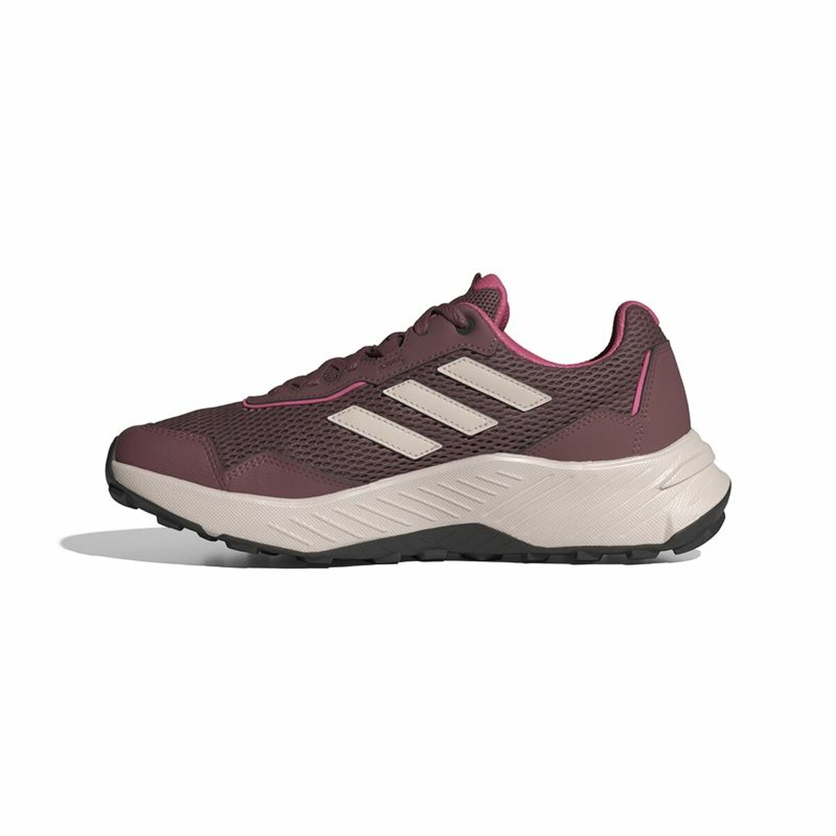 Running Shoes for Adults Adidas Tracefinder Trail Running Red Burgundy