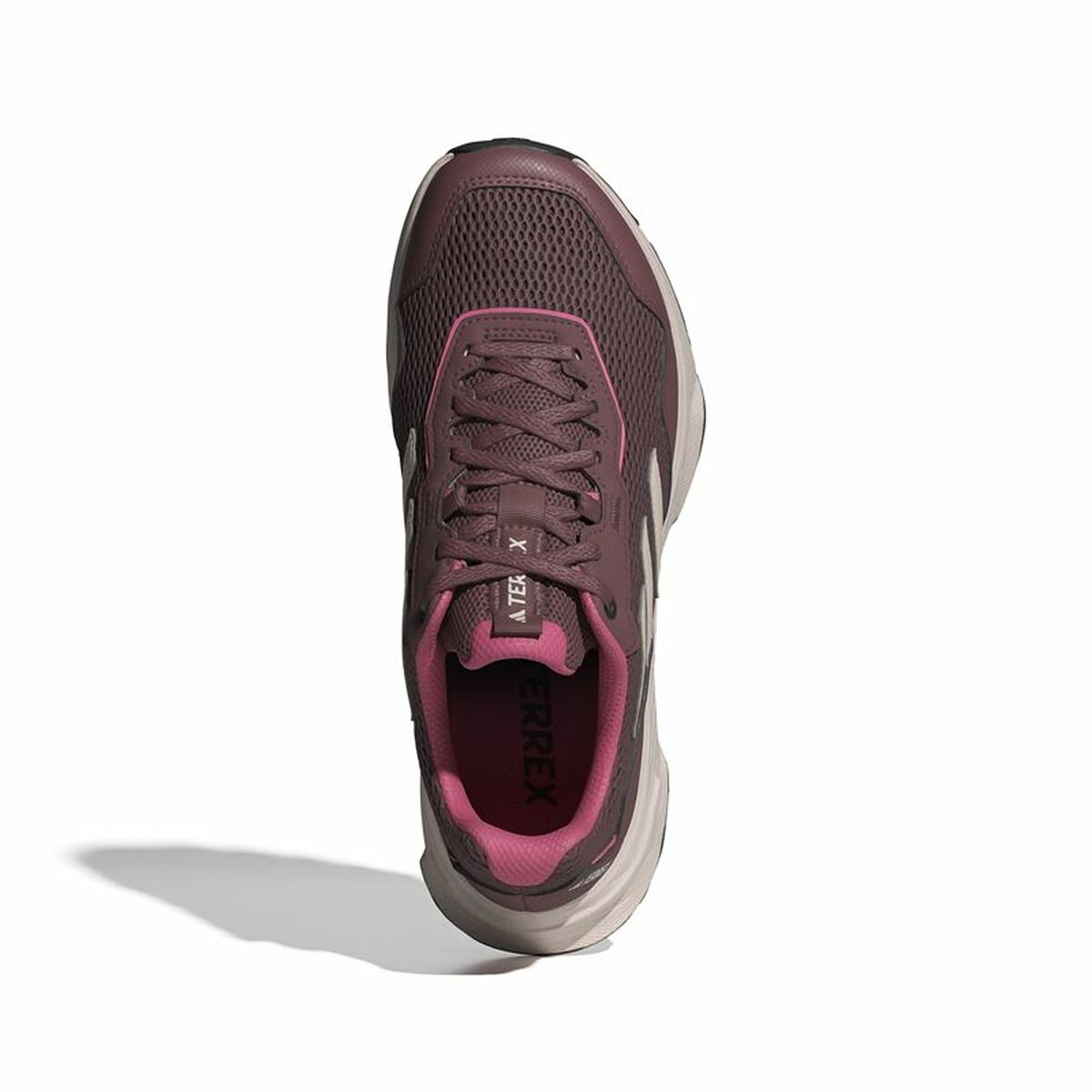 Running Shoes for Adults Adidas Tracefinder Trail Running Red Burgundy