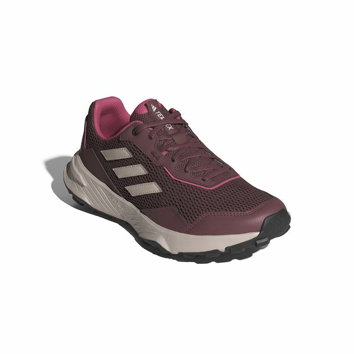 Running Shoes for Adults Adidas Tracefinder Trail Running Red Burgundy