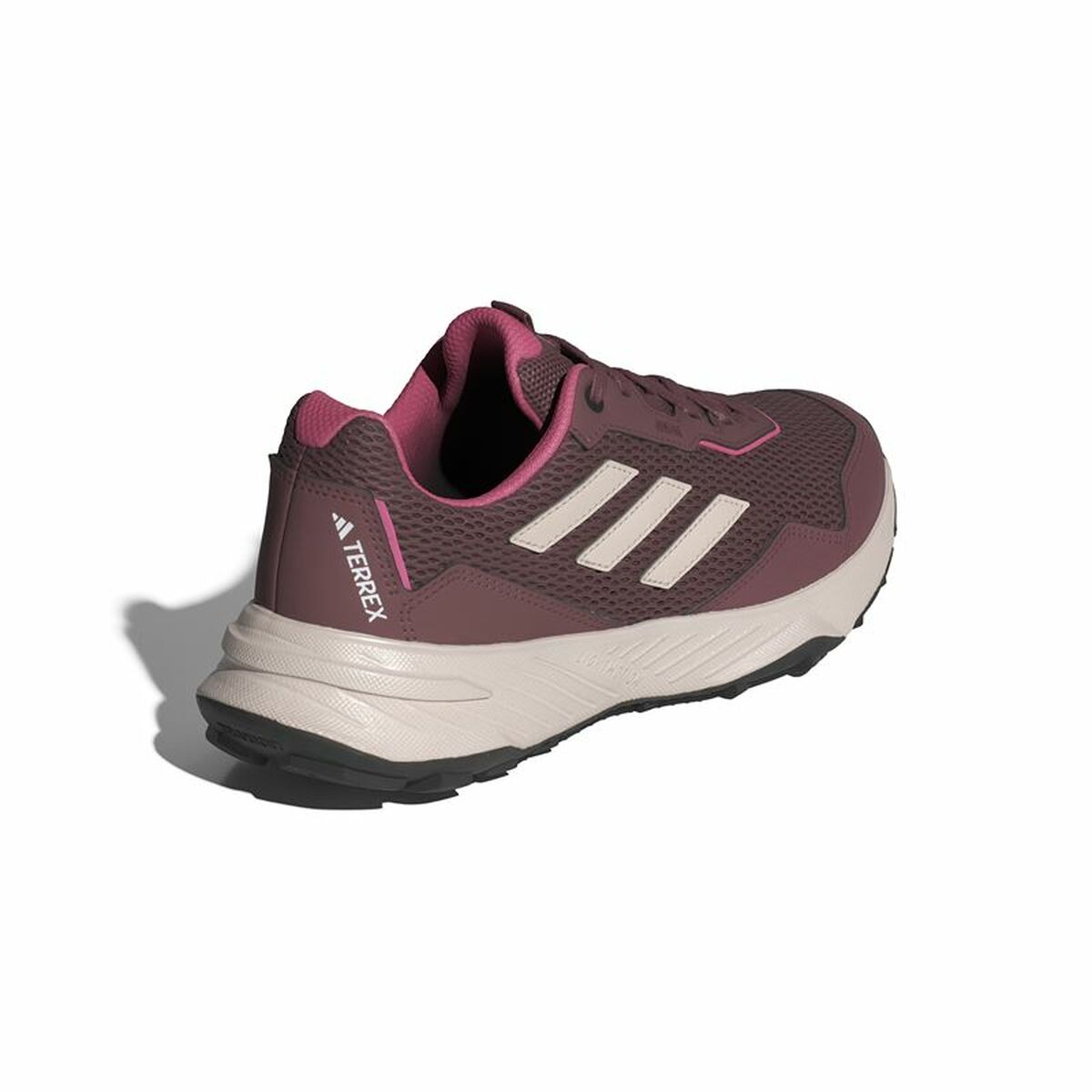 Running Shoes for Adults Adidas Tracefinder Trail Running Red Burgundy