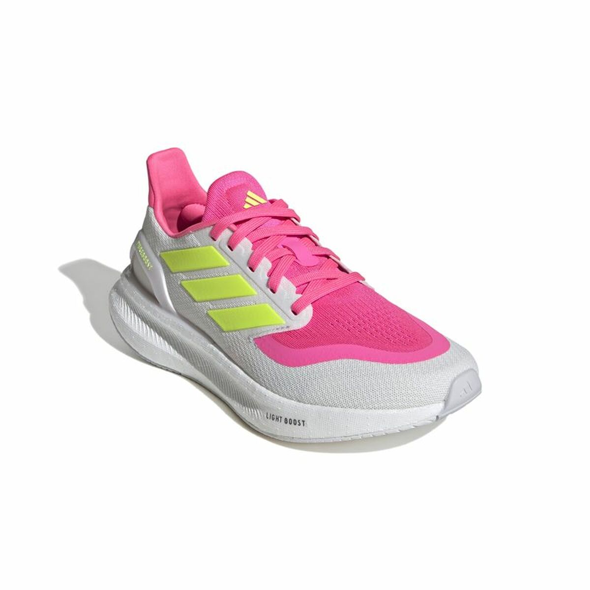 Running Shoes for Adults Adidas Pureboost 5 White Pink