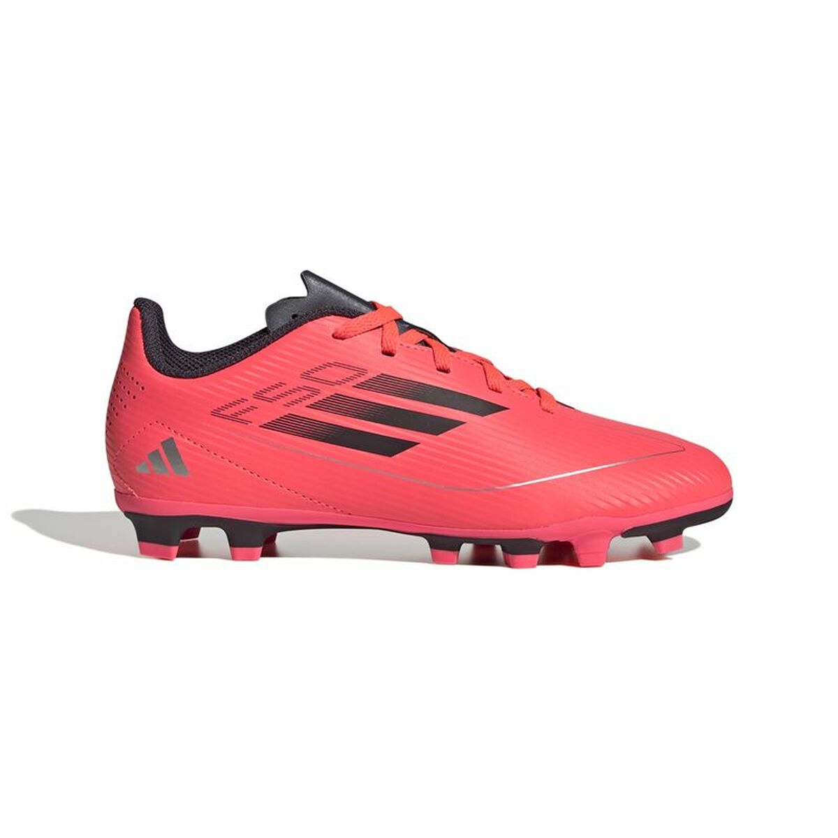 Childrens Football Boots Adidas F50 Club FxG Pink Crimson Red Childrens Football Boots Adidas F50 Club FxG Pink Crimson Red