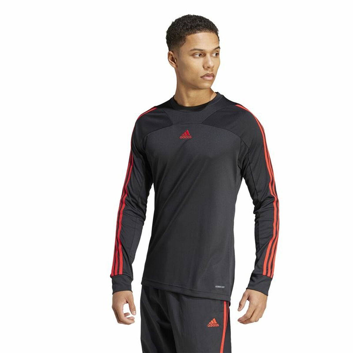 Mens Long Sleeve T-Shirt Adidas Predator 30th (M)