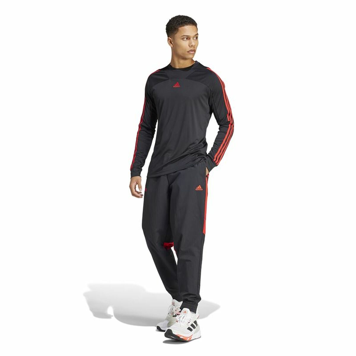 Mens Long Sleeve T-Shirt Adidas Predator 30th (M)