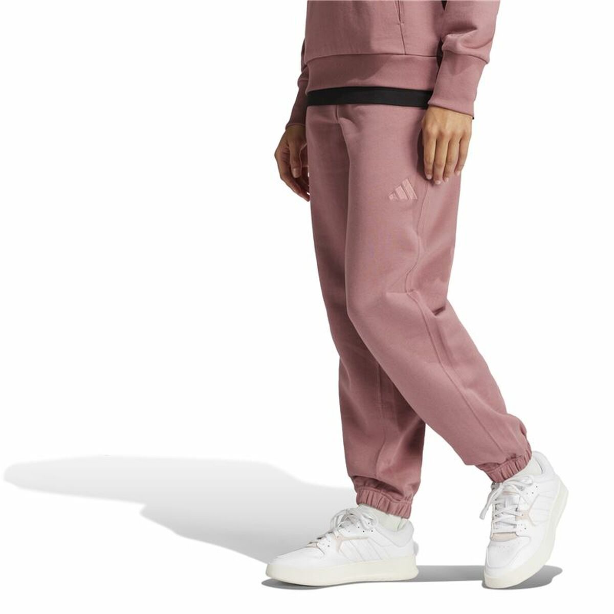 Long Sports Trousers Adidas All Szn French Terry Loose Pink Lady