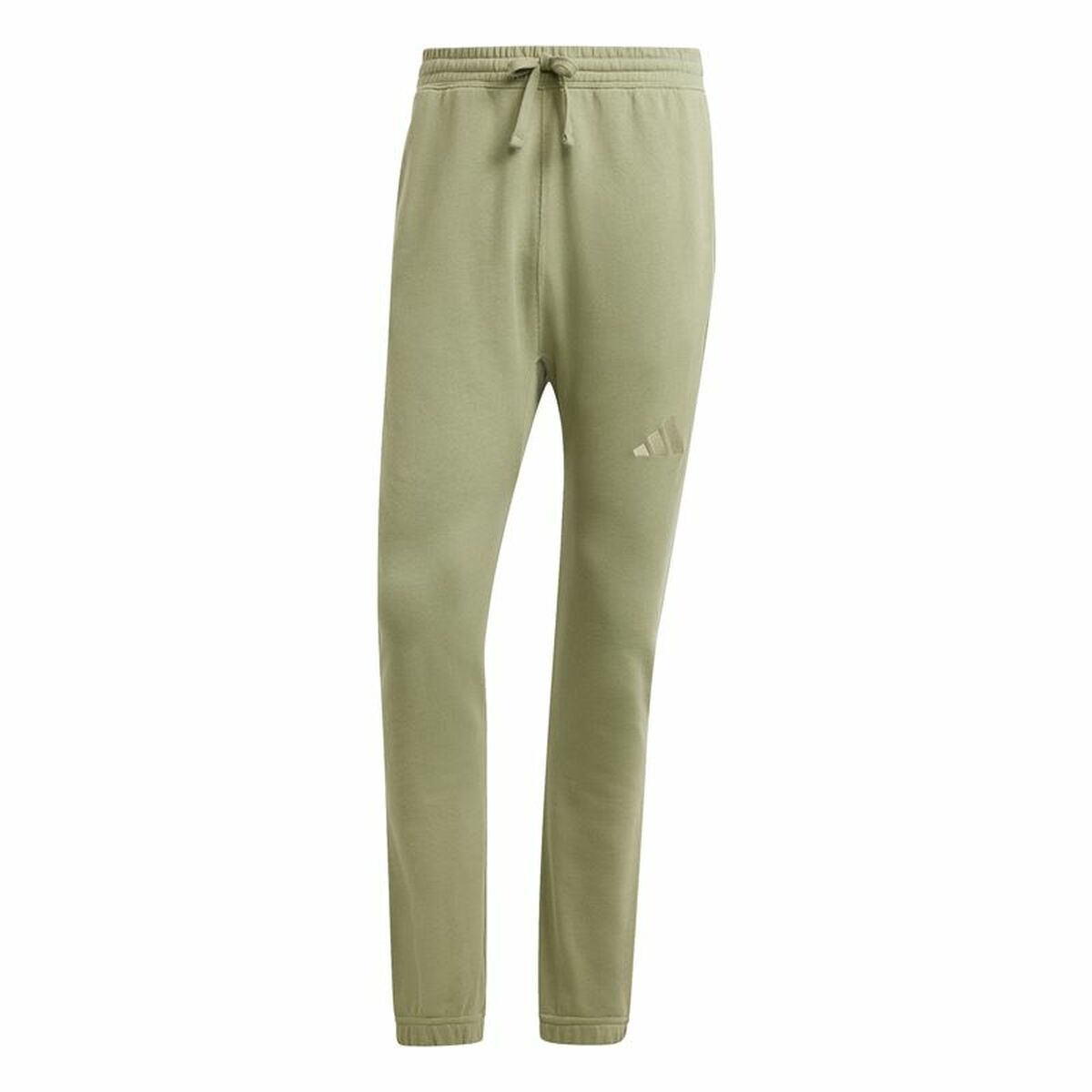 Long Sports Trousers Adidas Regular Tapered Green Men