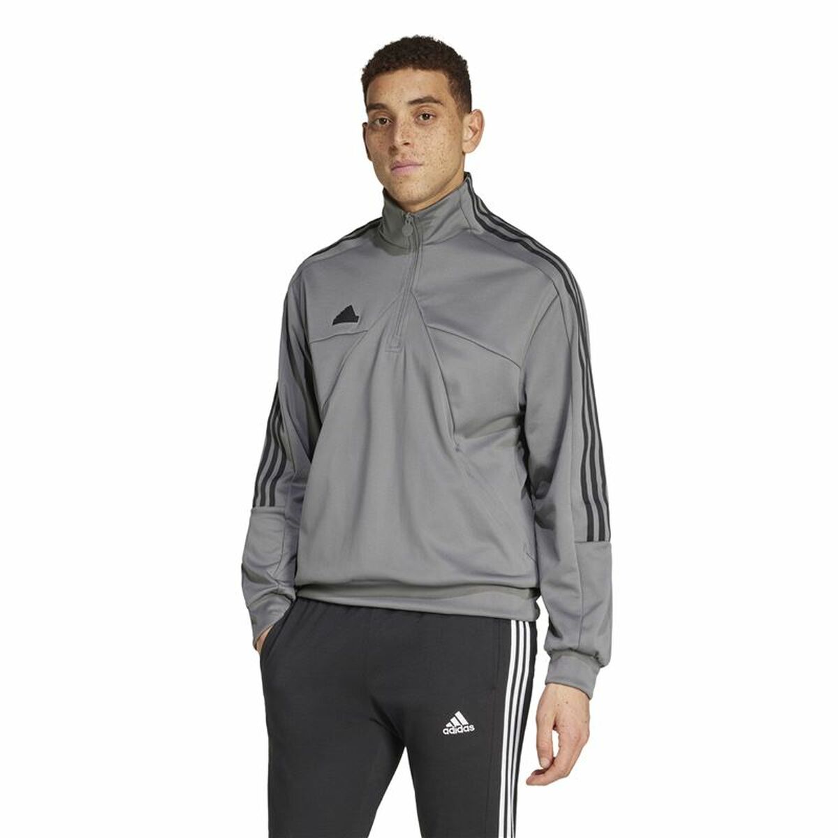 Men’s Sports Jacket Adidas House Of Tiro Half Zip