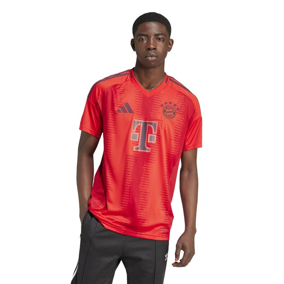 Men’s Short-sleeved Football Shirt Adidas Fc Bayern 24/25 Home Jersey