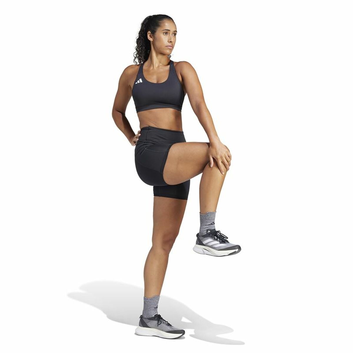 Sport leggings for Women Adidas Adizero Short Black
