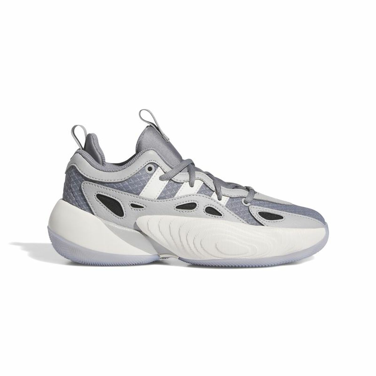 Basketball Shoes for Children Adidas Trae Unlimited White Grey