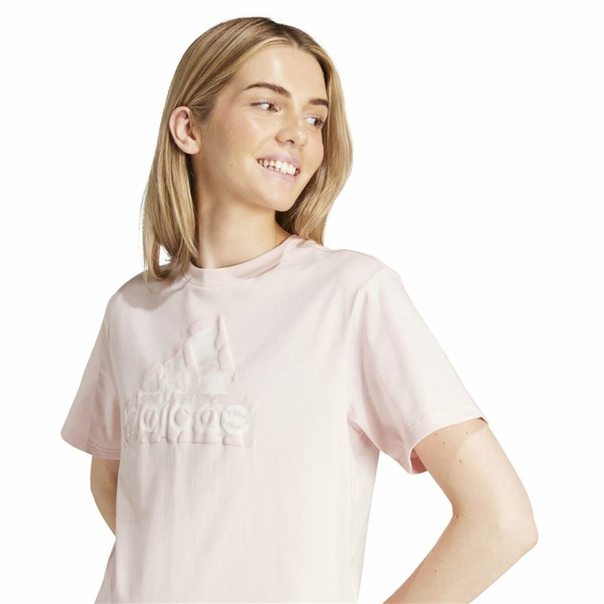 Womens Short Sleeve T-Shirt Adidas Future Icons Graphic (XL)