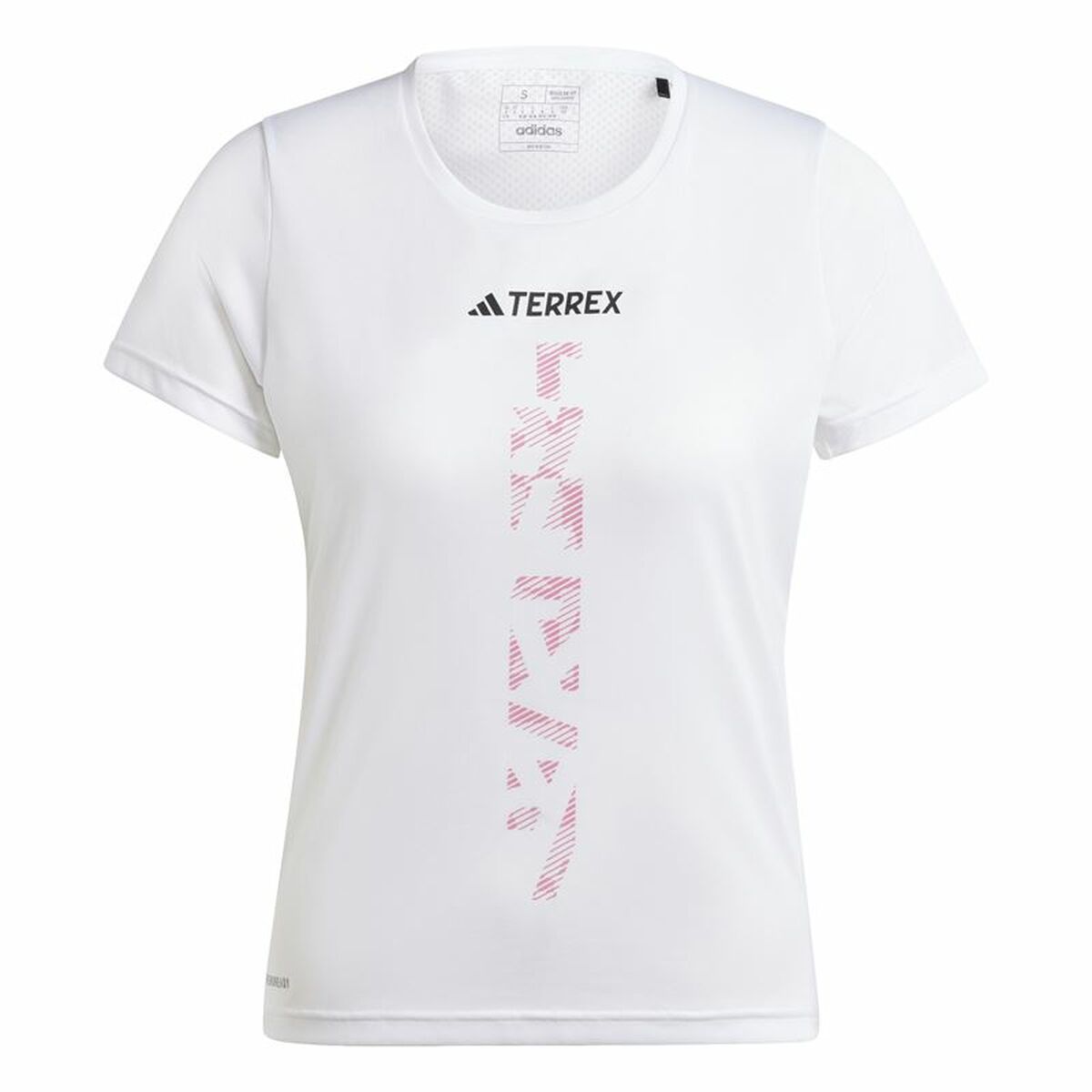 Men’s Short Sleeve T-Shirt Adidas Terrex Agravic White Men’s Short Sleeve T-Shirt Adidas Terrex Agravic White