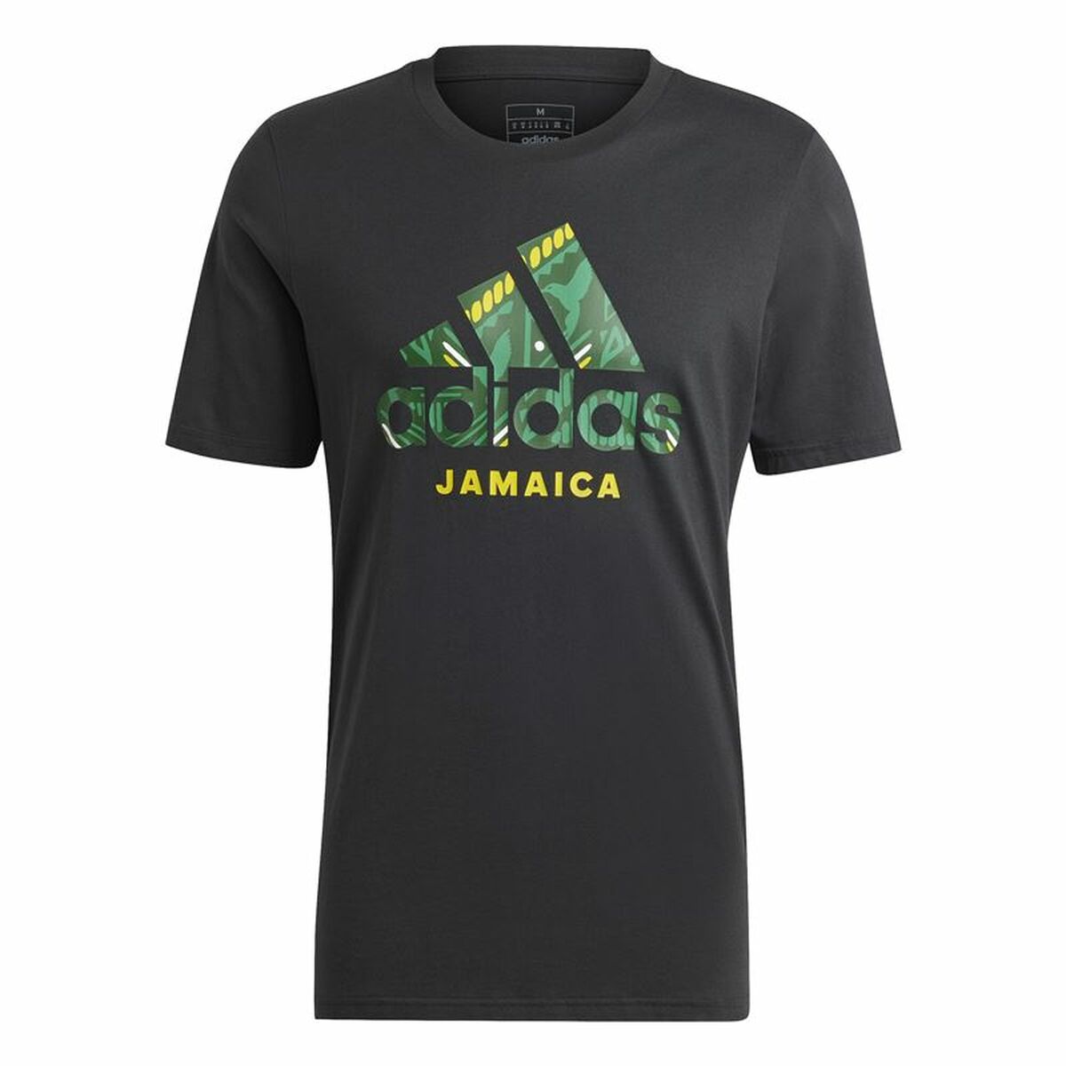Football T-Shirt Adidas Jamaica Seasonal Graphic Blue Football T-Shirt Adidas Jamaica Seasonal Graphic Blue