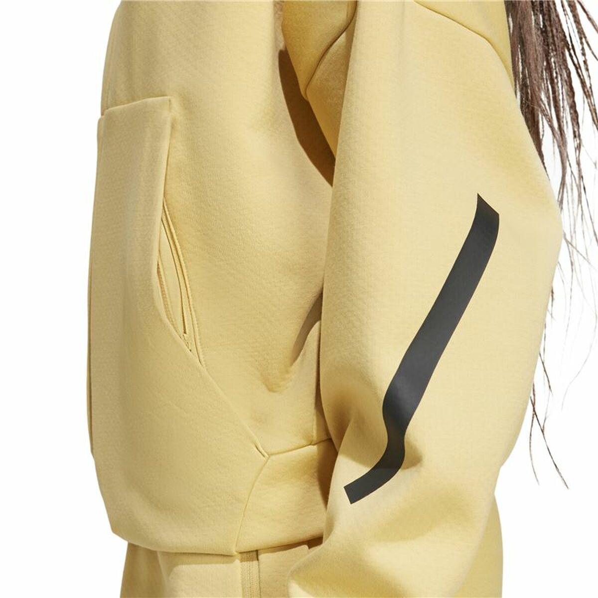 Women’s Sports Jacket Adidas Z.N.E. Yellow