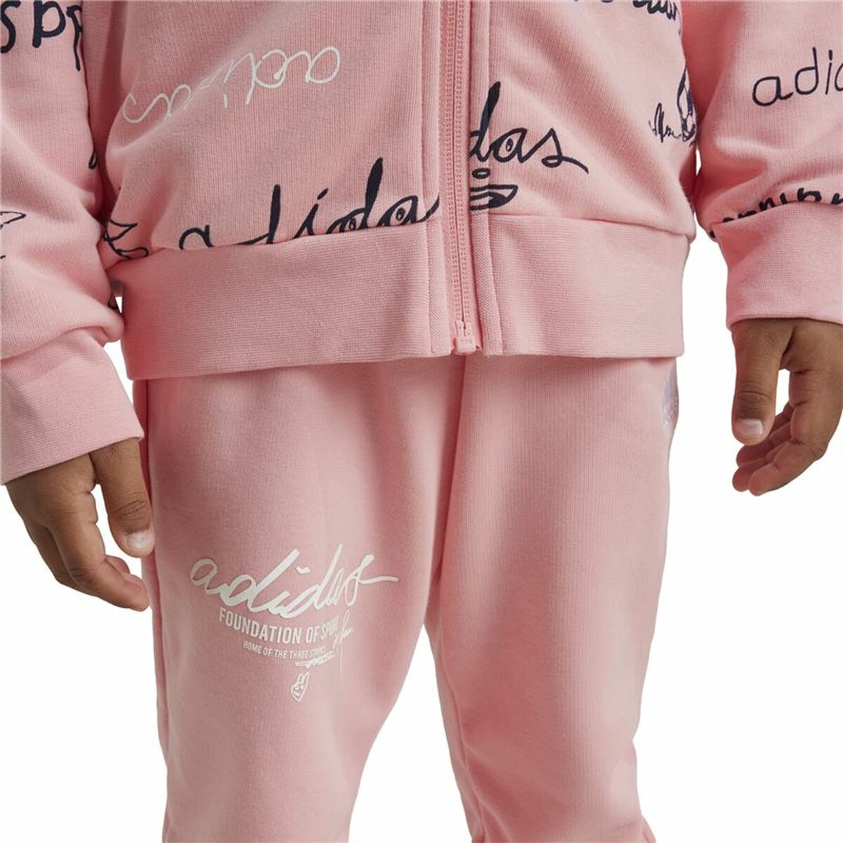 Women’s Tracksuit Adidas Brand Love Little niÃ±a Rosa Pink