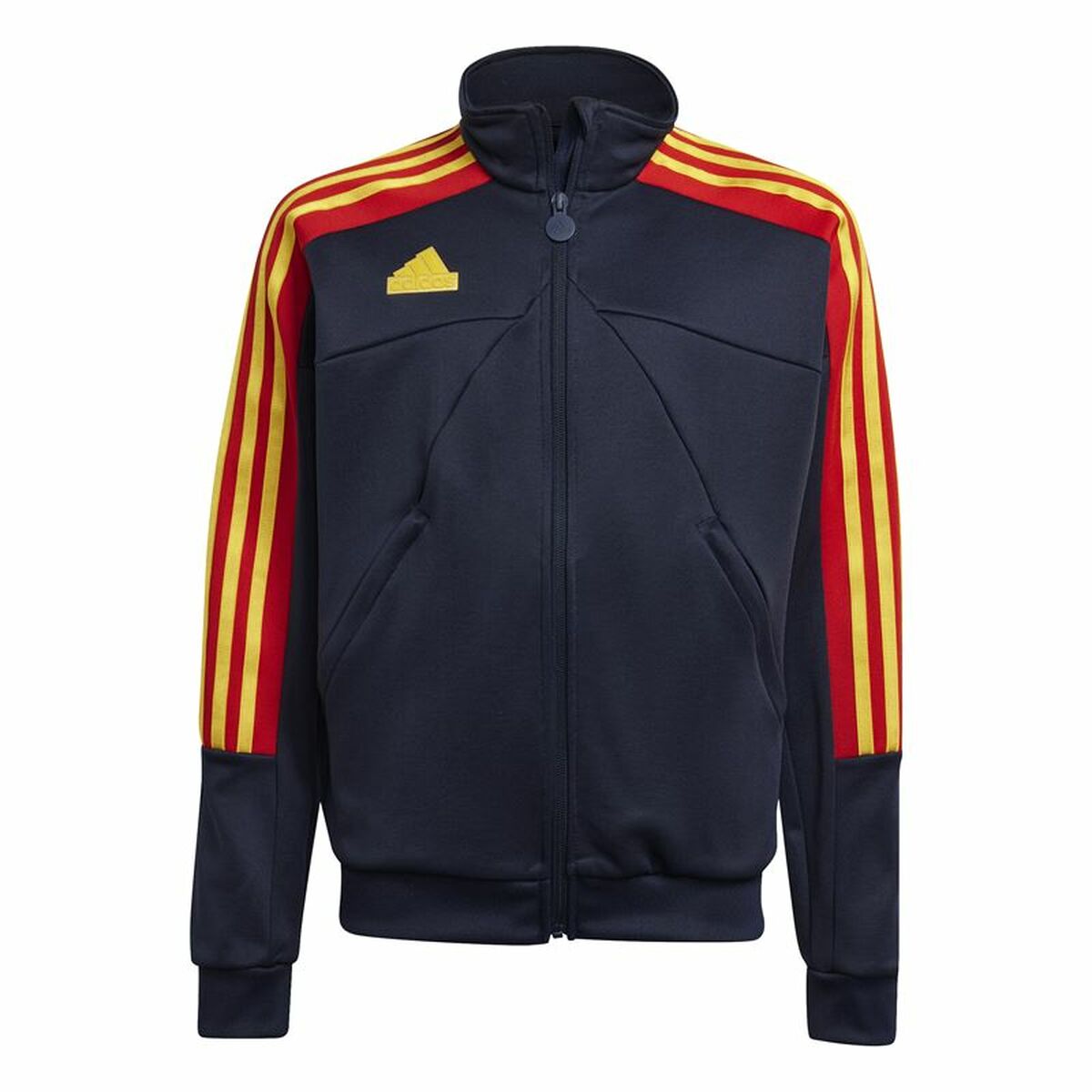 Sweatshirt without Hood Adidas Tiro Nations Pack Track Blue Sweatshirt without Hood Adidas Tiro Nations Pack Track Blue