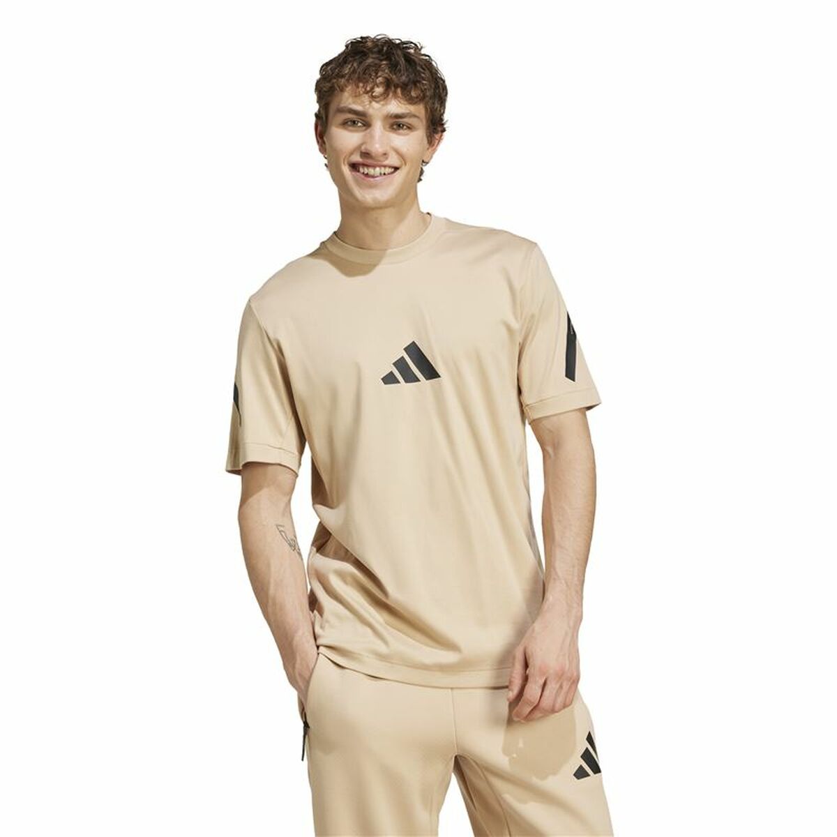 Mens Short Sleeve T-Shirt Adidas Z.N.E. M