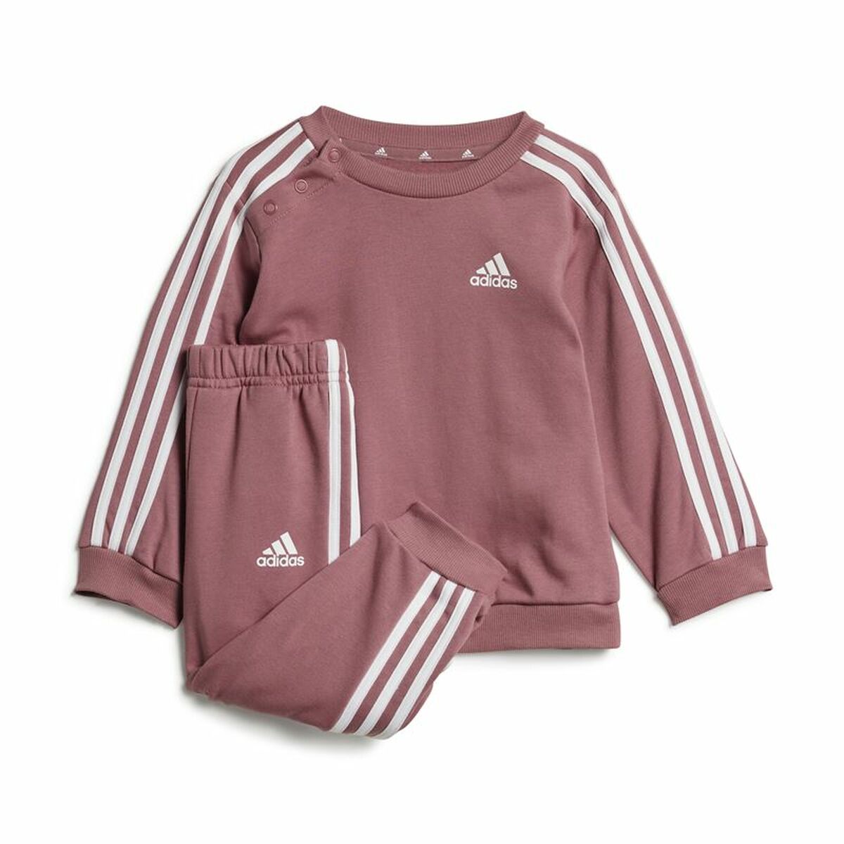 Childrenâs Tracksuit Adidas Essentials Pink Childrenâs Tracksuit Adidas Essentials Pink