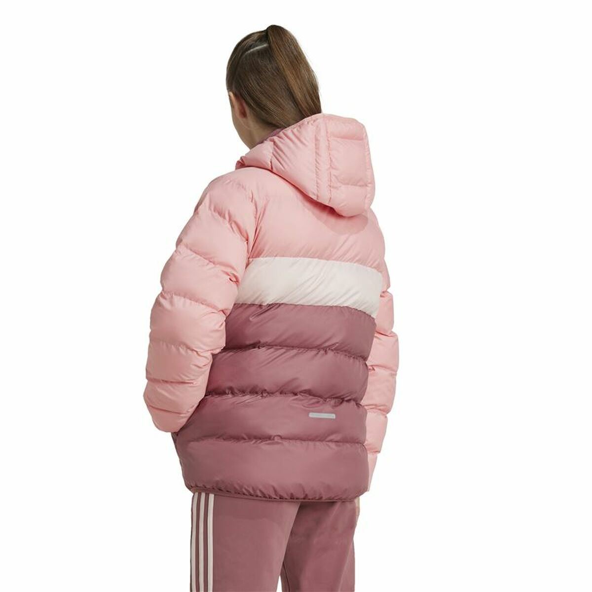 Children’s Sports Jacket Adidas Synthetic Down Pink