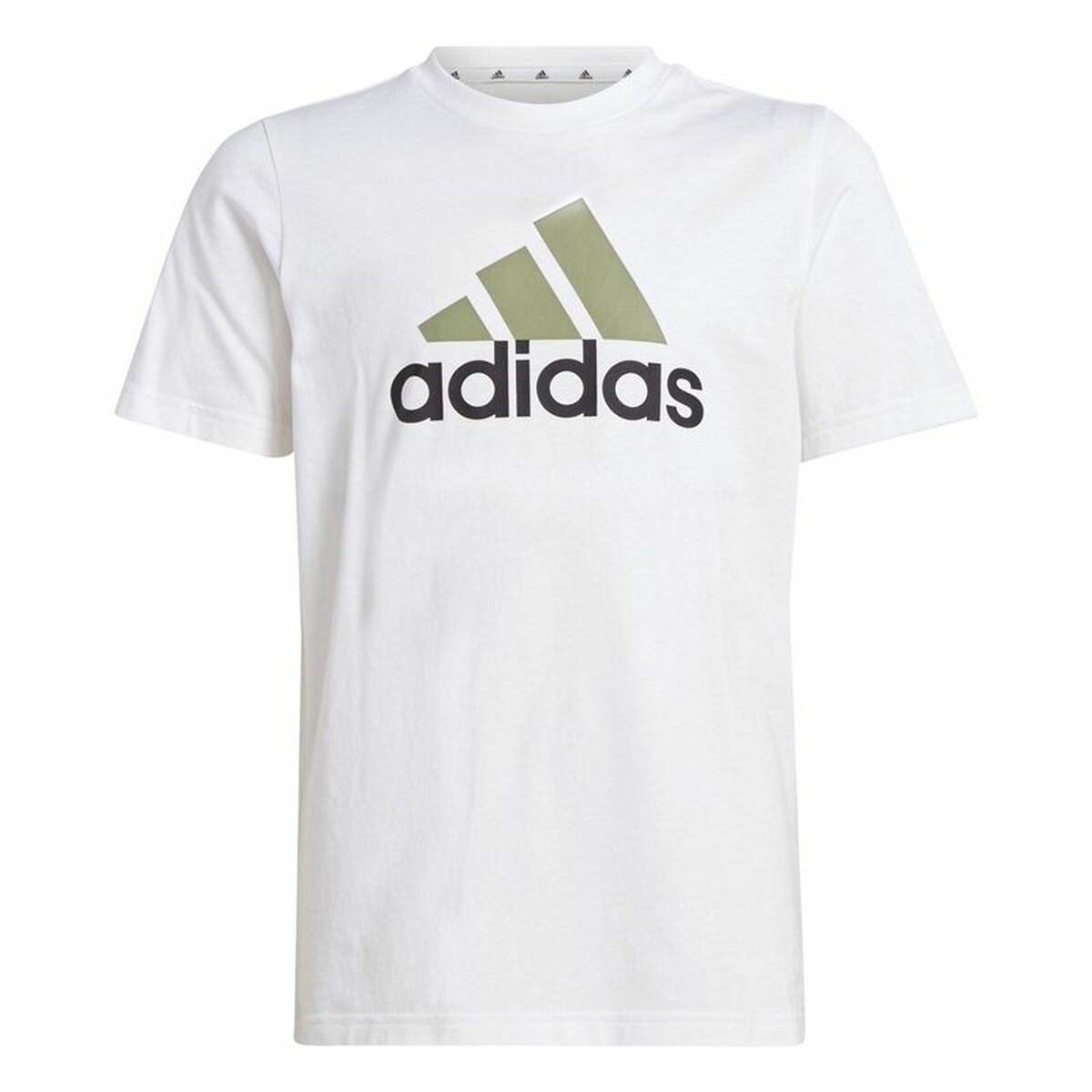 Unisex Short Sleeve T-Shirt Adidas Essentials White Unisex Short Sleeve T-Shirt Adidas Essentials White