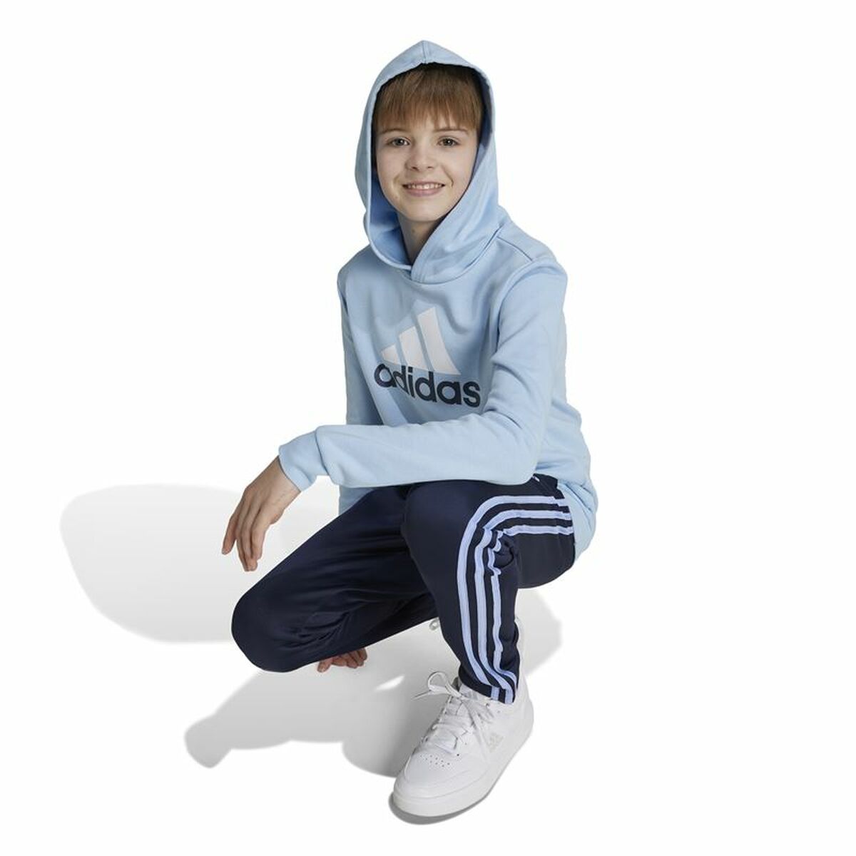 Unisex Hoodie Adidas Essentials Blue