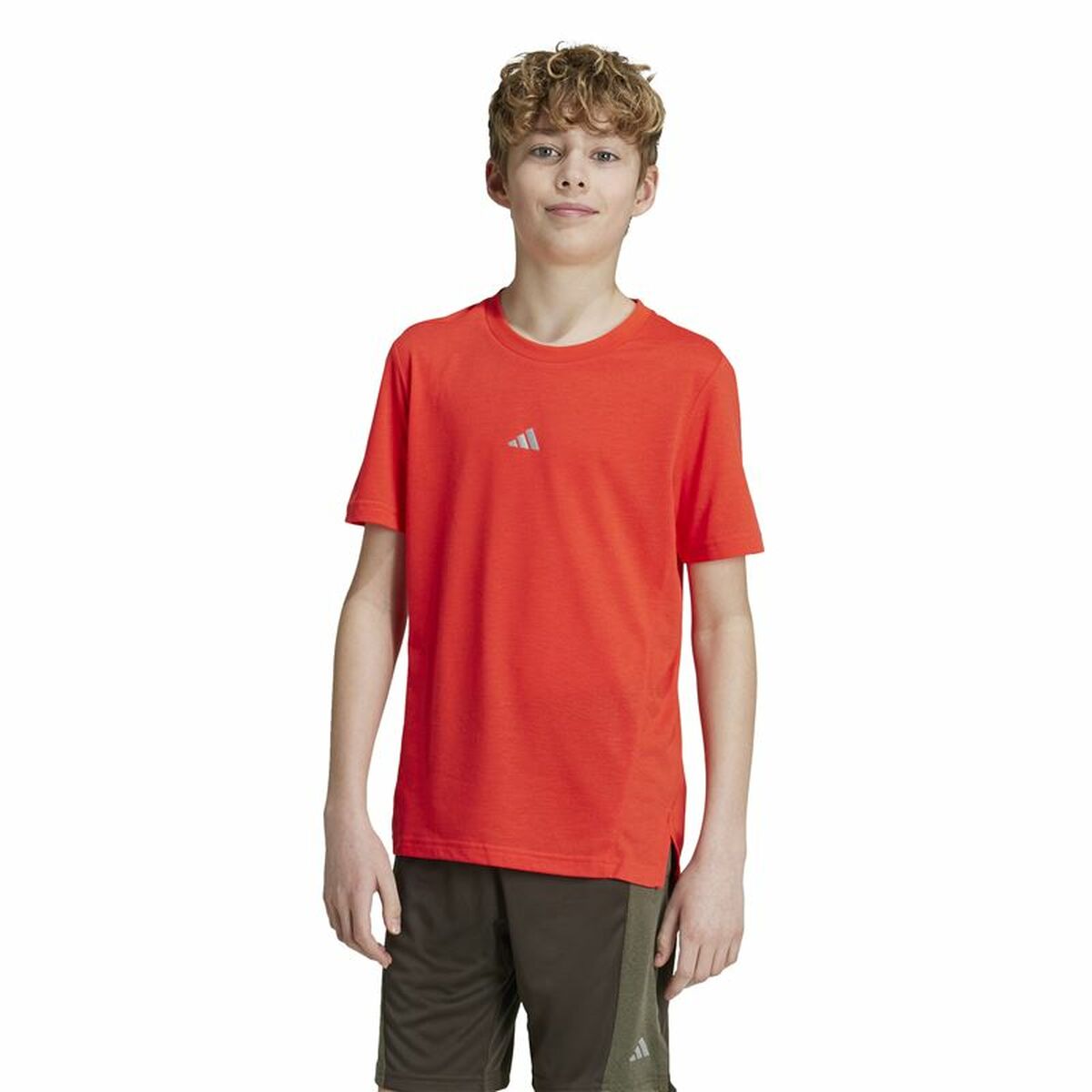 Child’s Short Sleeve T-Shirt Adidas Training Aeroready (7-8 Years)