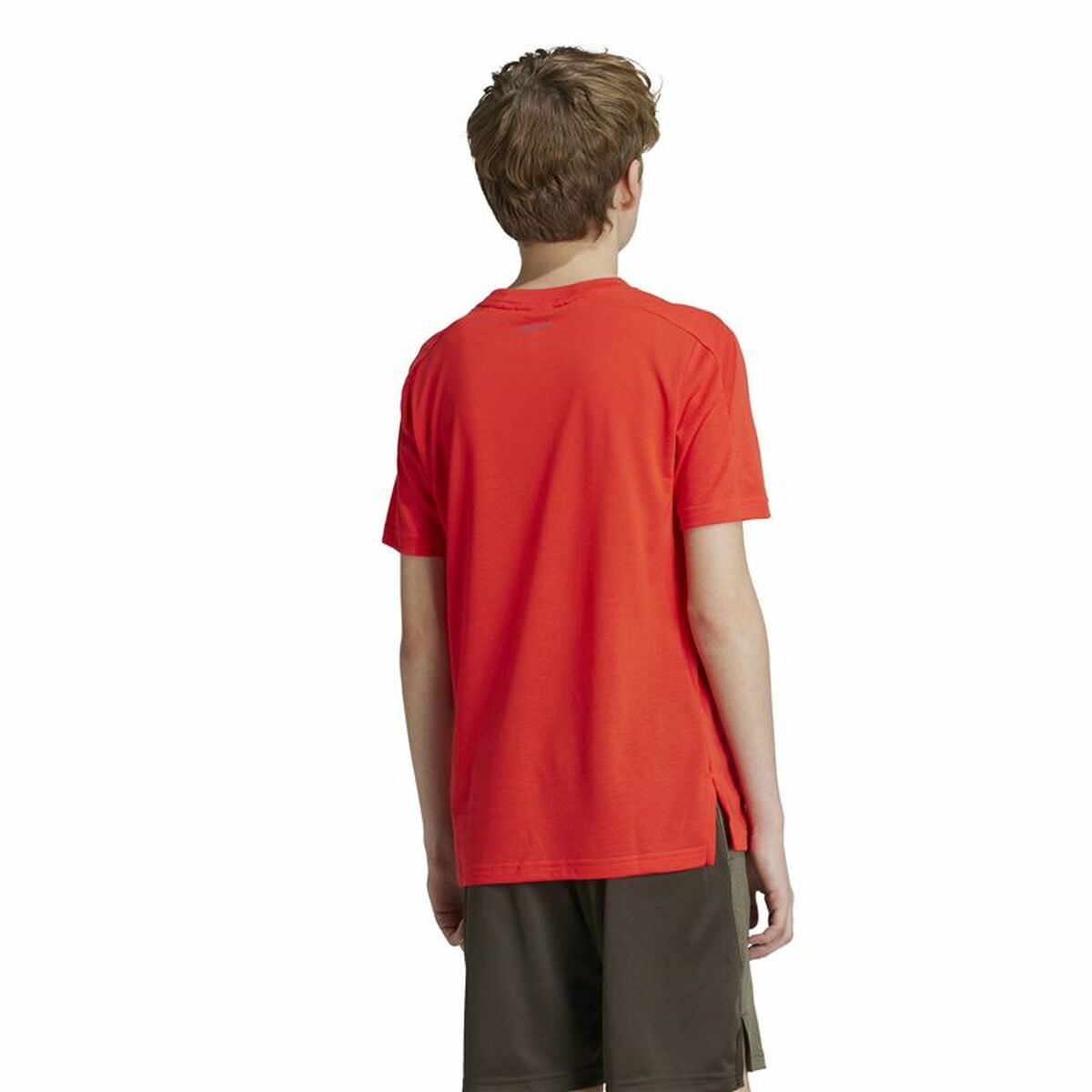 Child’s Short Sleeve T-Shirt Adidas Training Aeroready (7-8 Years)