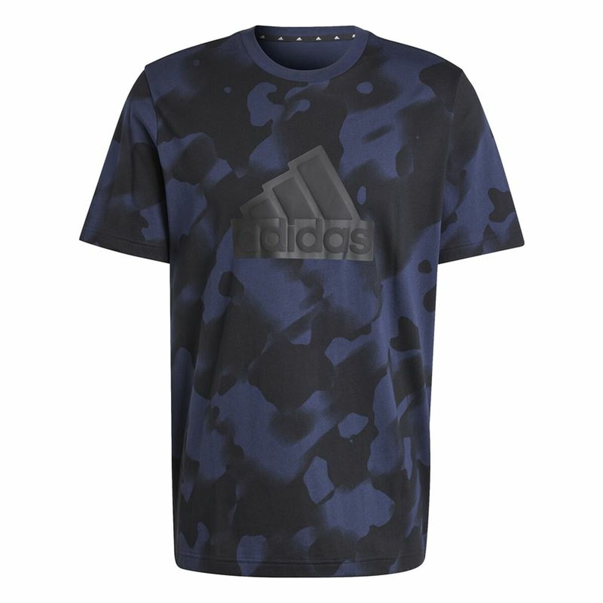 Mens Short Sleeve T-Shirt Adidas Future Icons Bos Aop 2XL