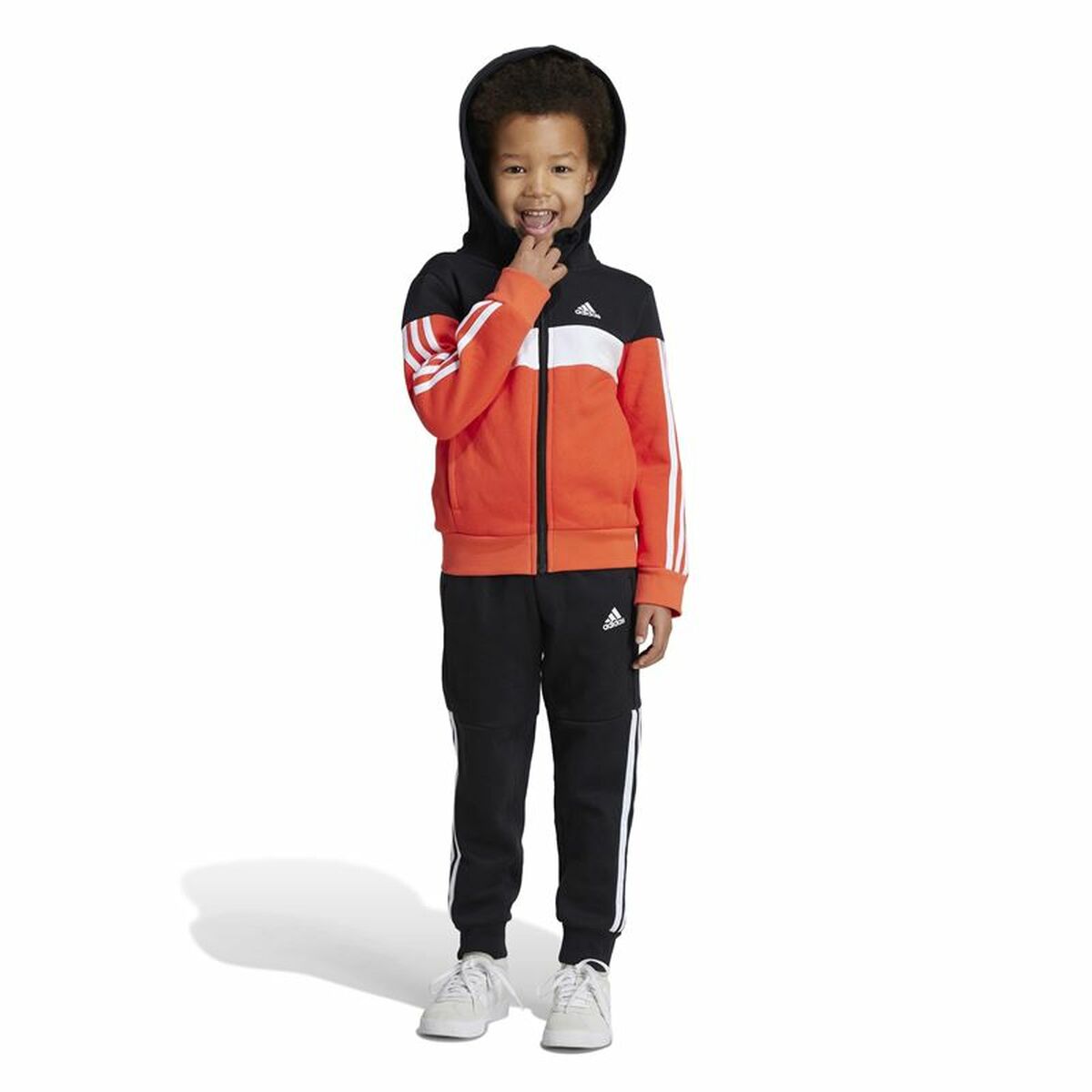Children’s Sports Outfit Adidas IV7437 Black