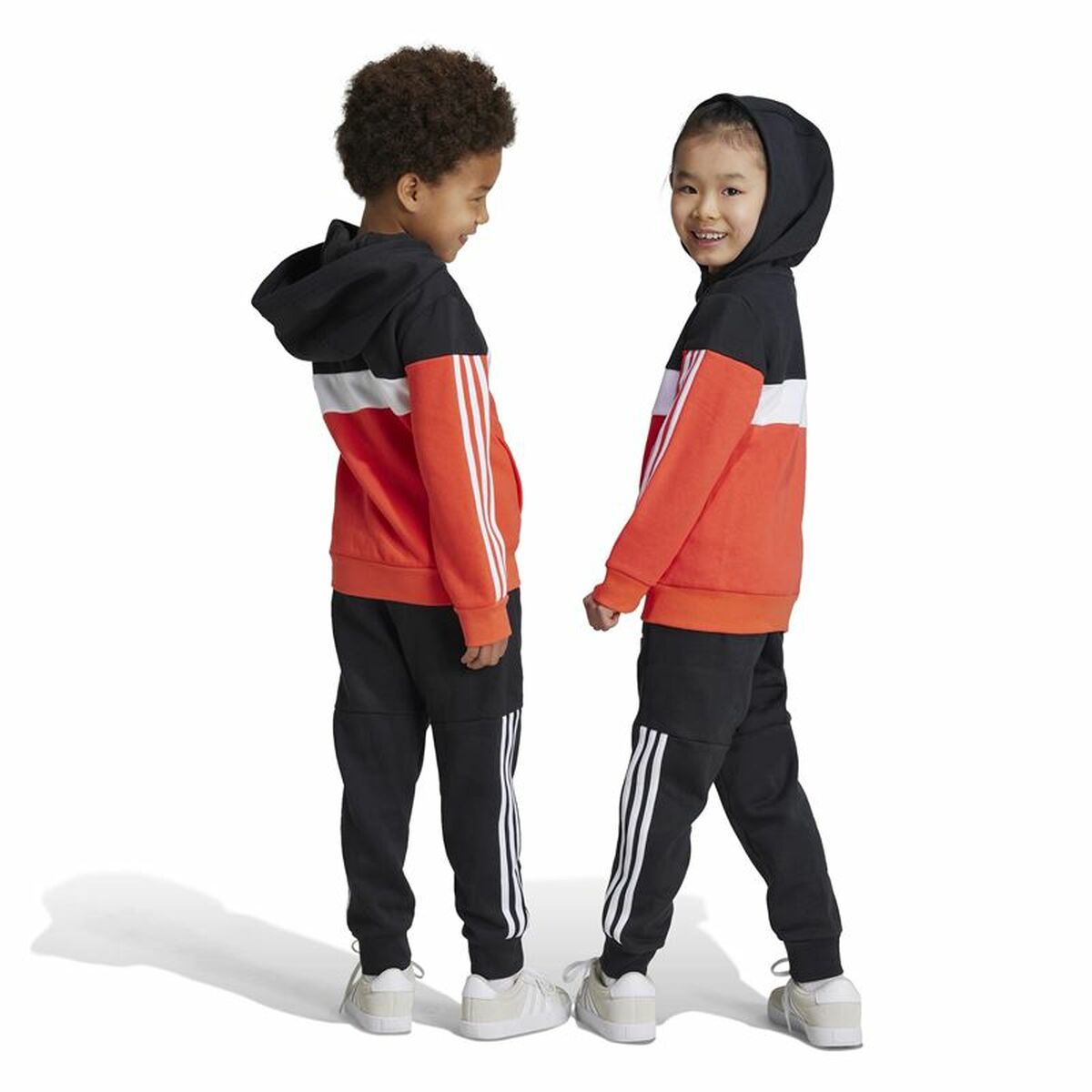 Children’s Sports Outfit Adidas IV7437 Black